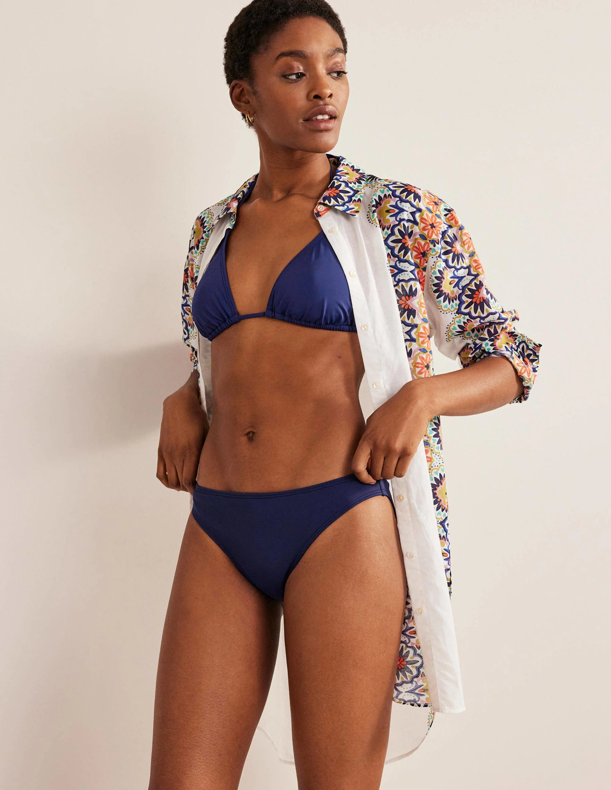 Classic Bikini Bottoms-Navy - Image 5