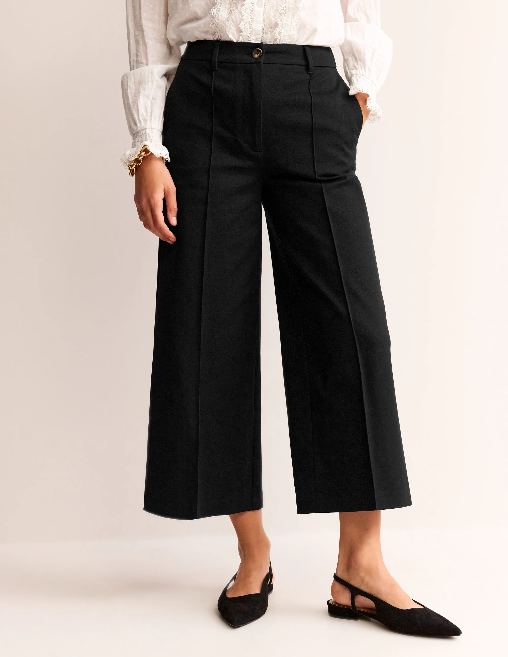 Clean Wide Crop-Black - Image 4