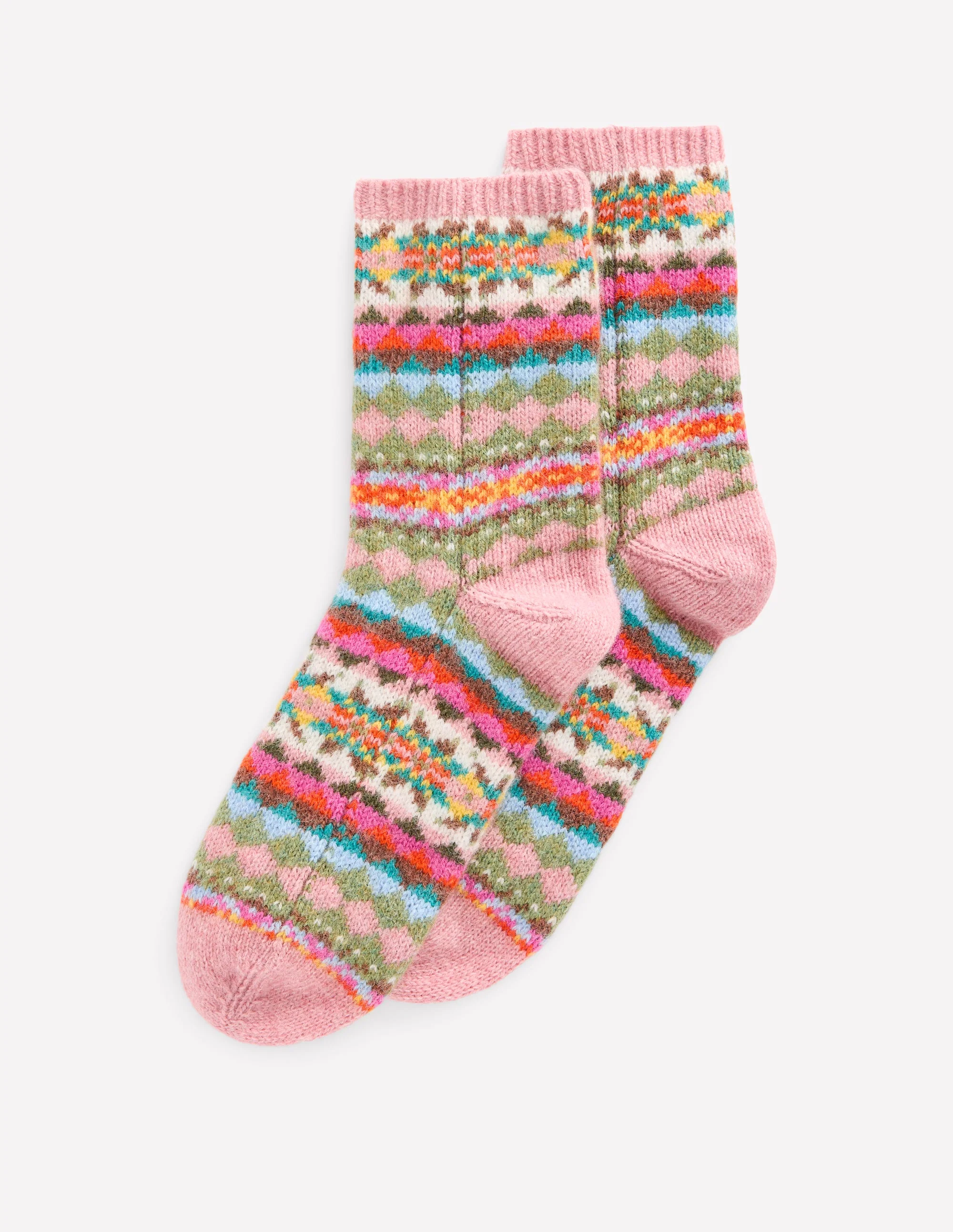 Cosy Fair Isle Socks-FairIsle - Image 2
