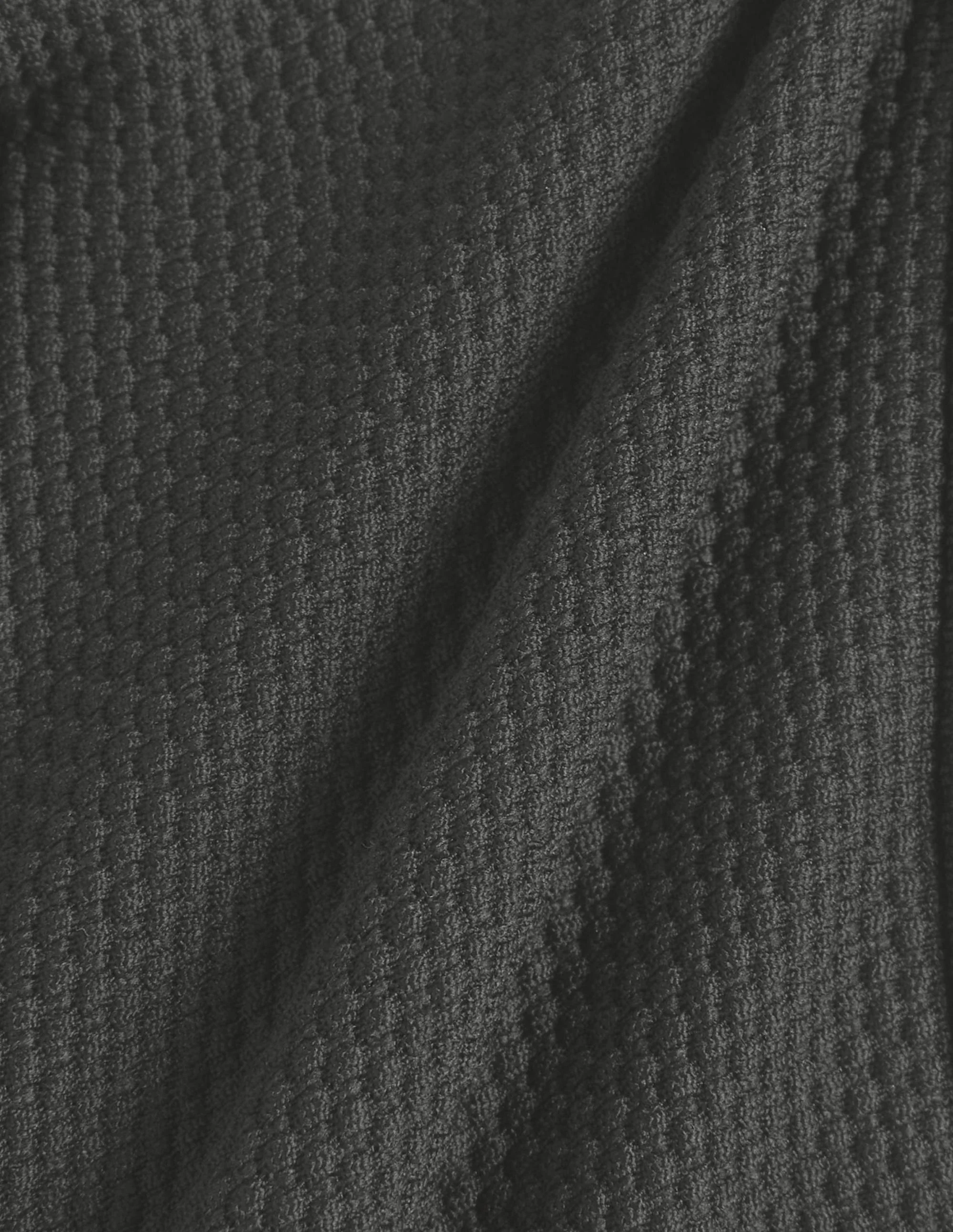 Cross Front Bardot Bikini Top-Textured Black - Image 7