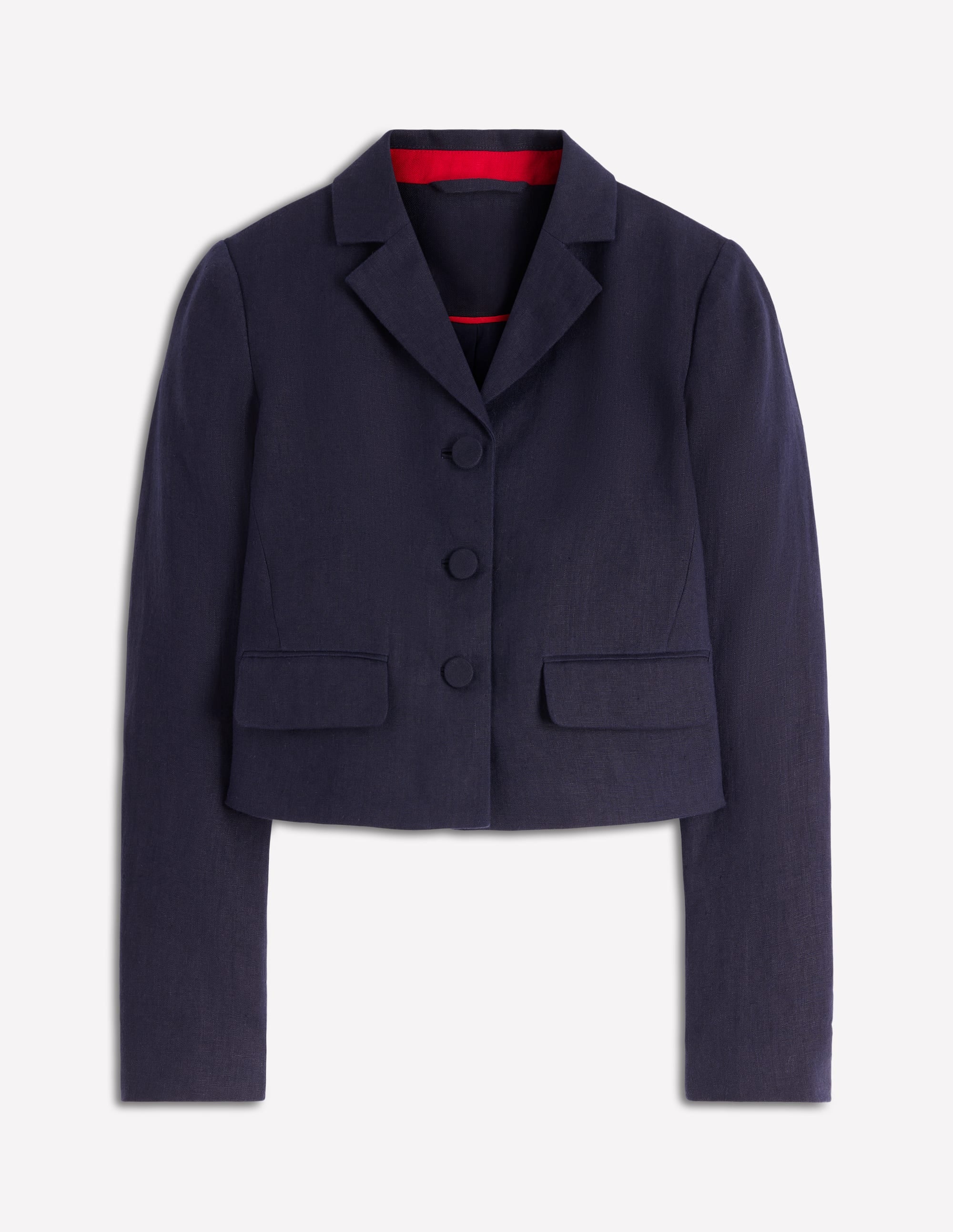 Dartmouth Linen Blazer-Navy - Image 6