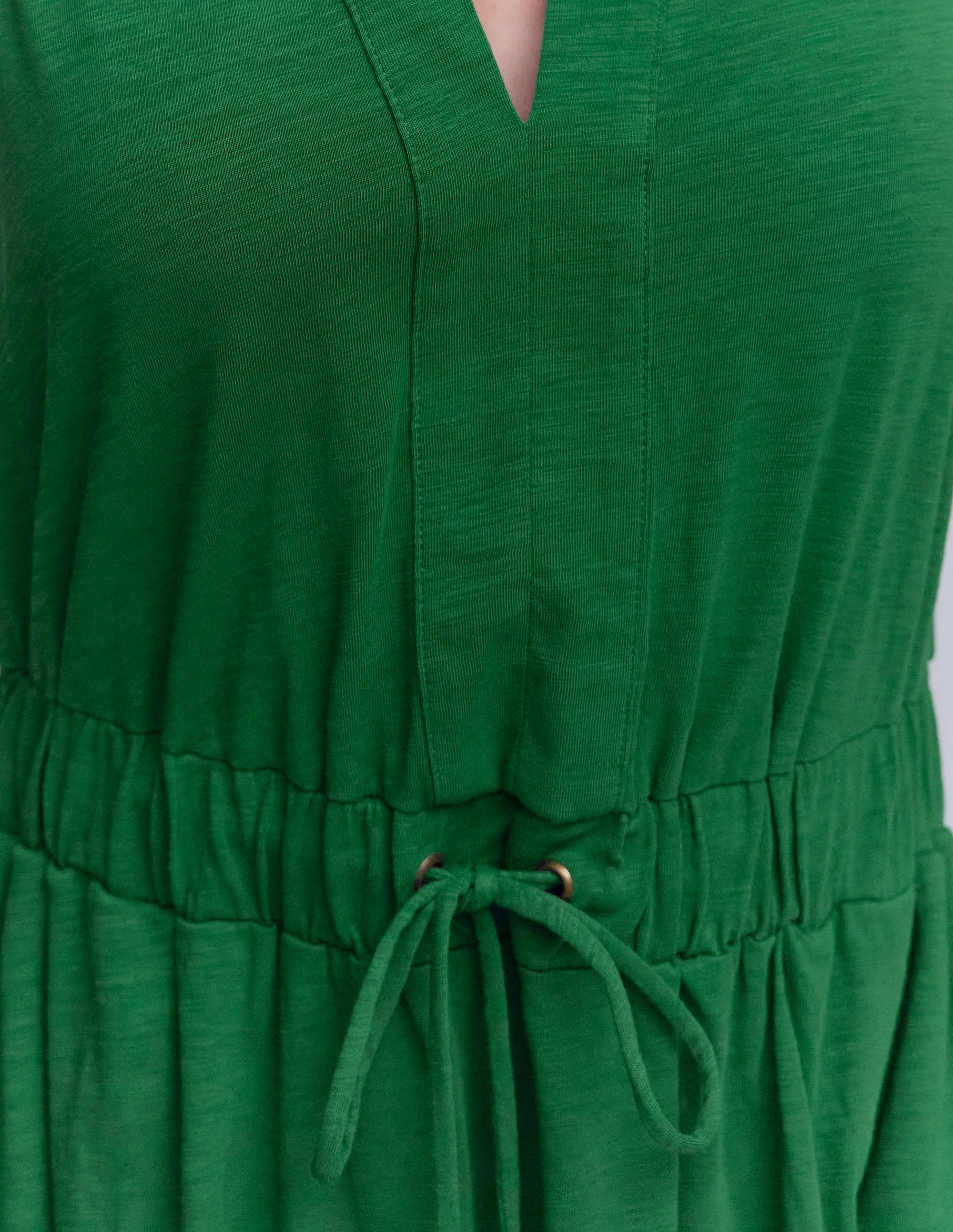 Delphine Midi Sleeveless Dress-Fresh Green - Image 2
