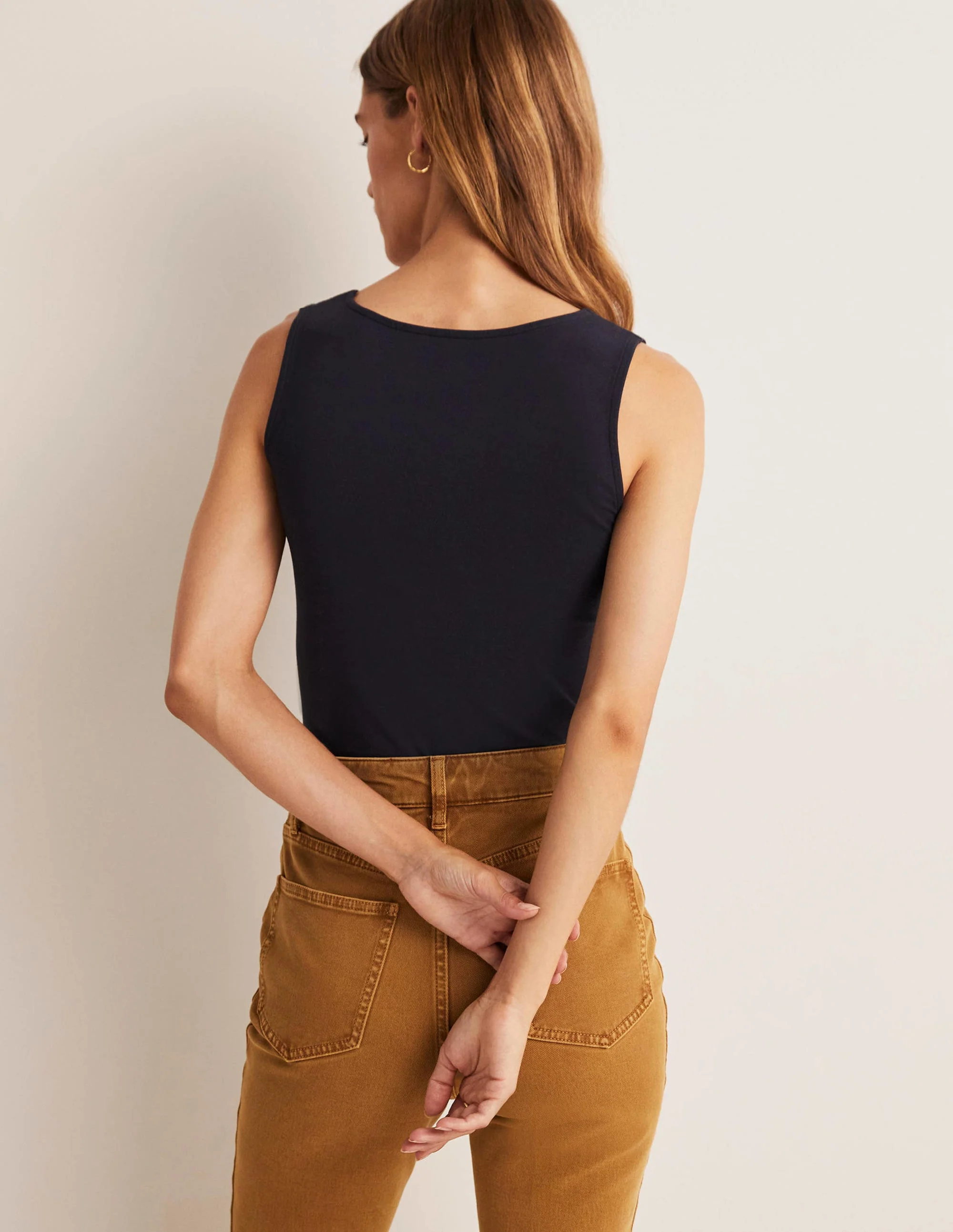 Double Layer Tank-Navy - Image 3