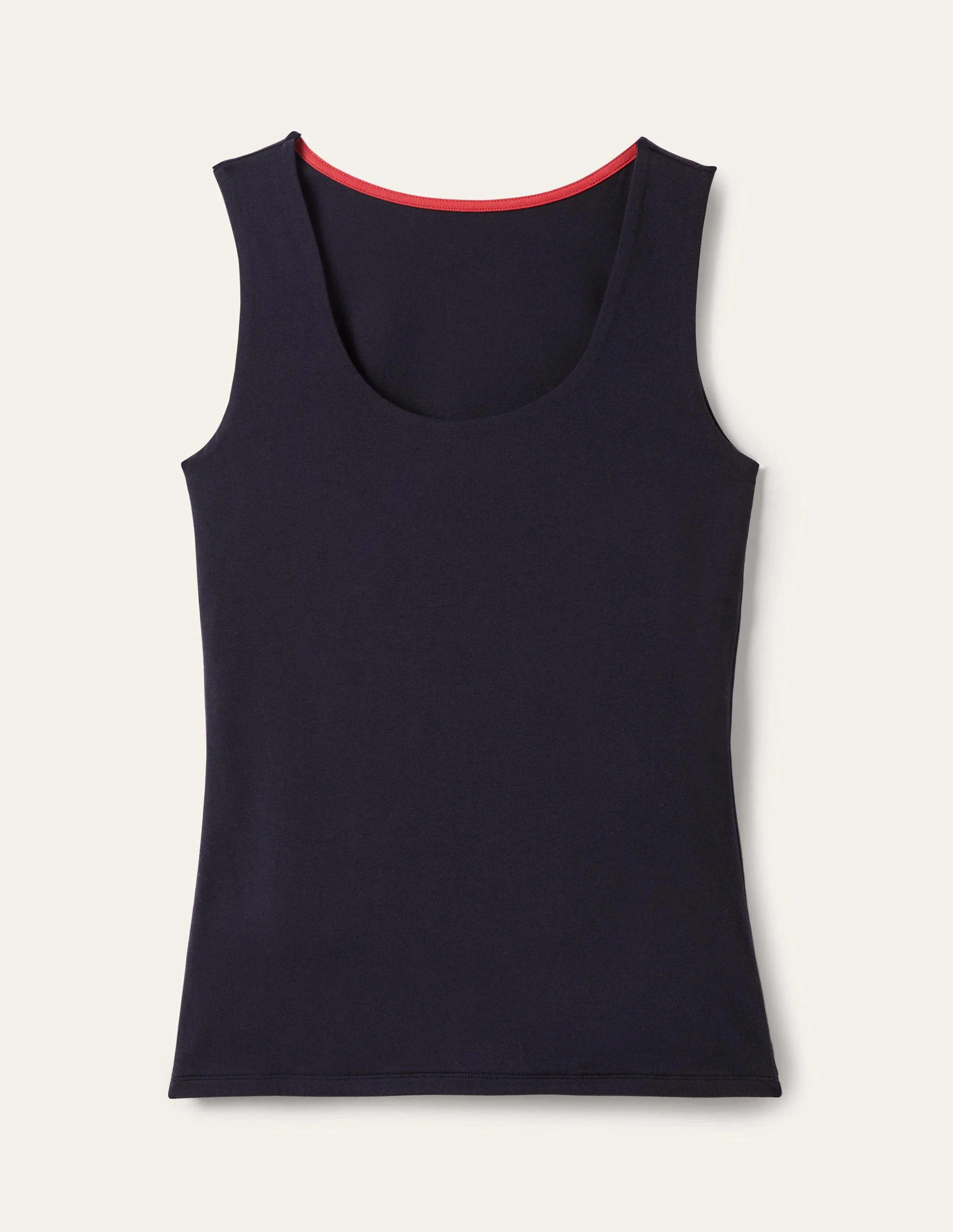 Double Layer Tank-Navy - Image 5
