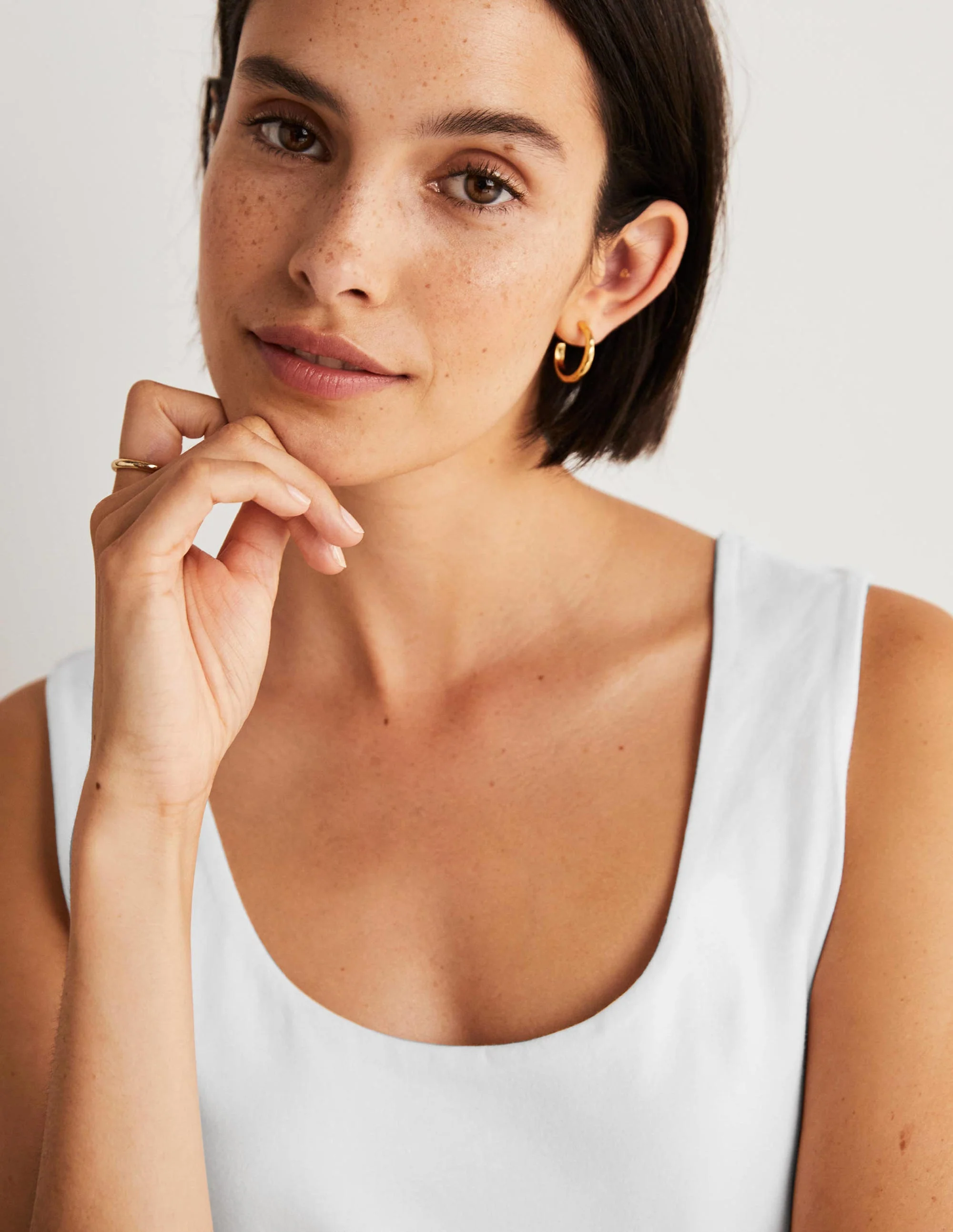 Double Layer Tank-White - Image 2