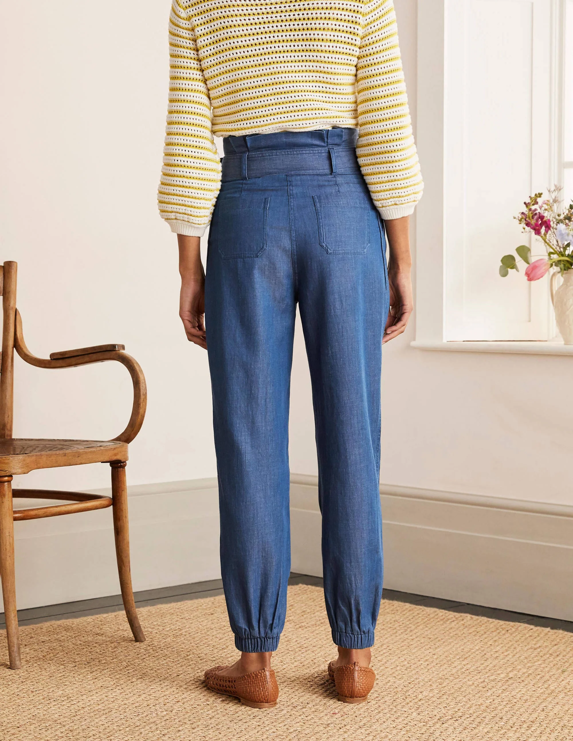 Elgin Pants-Chambray - Image 2