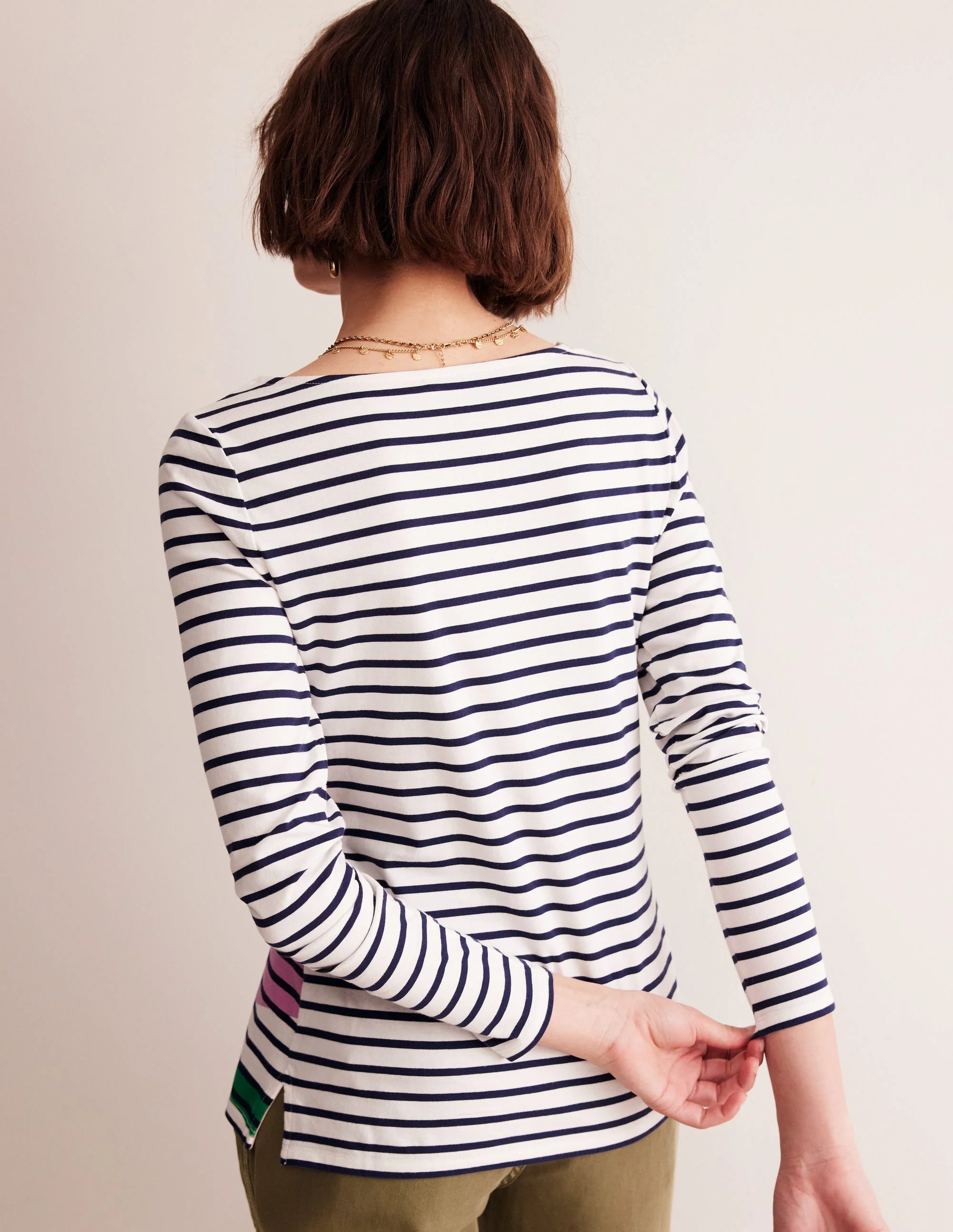 Ella Long Sleeve Breton-Multi, Sunshine Pop - Image 3