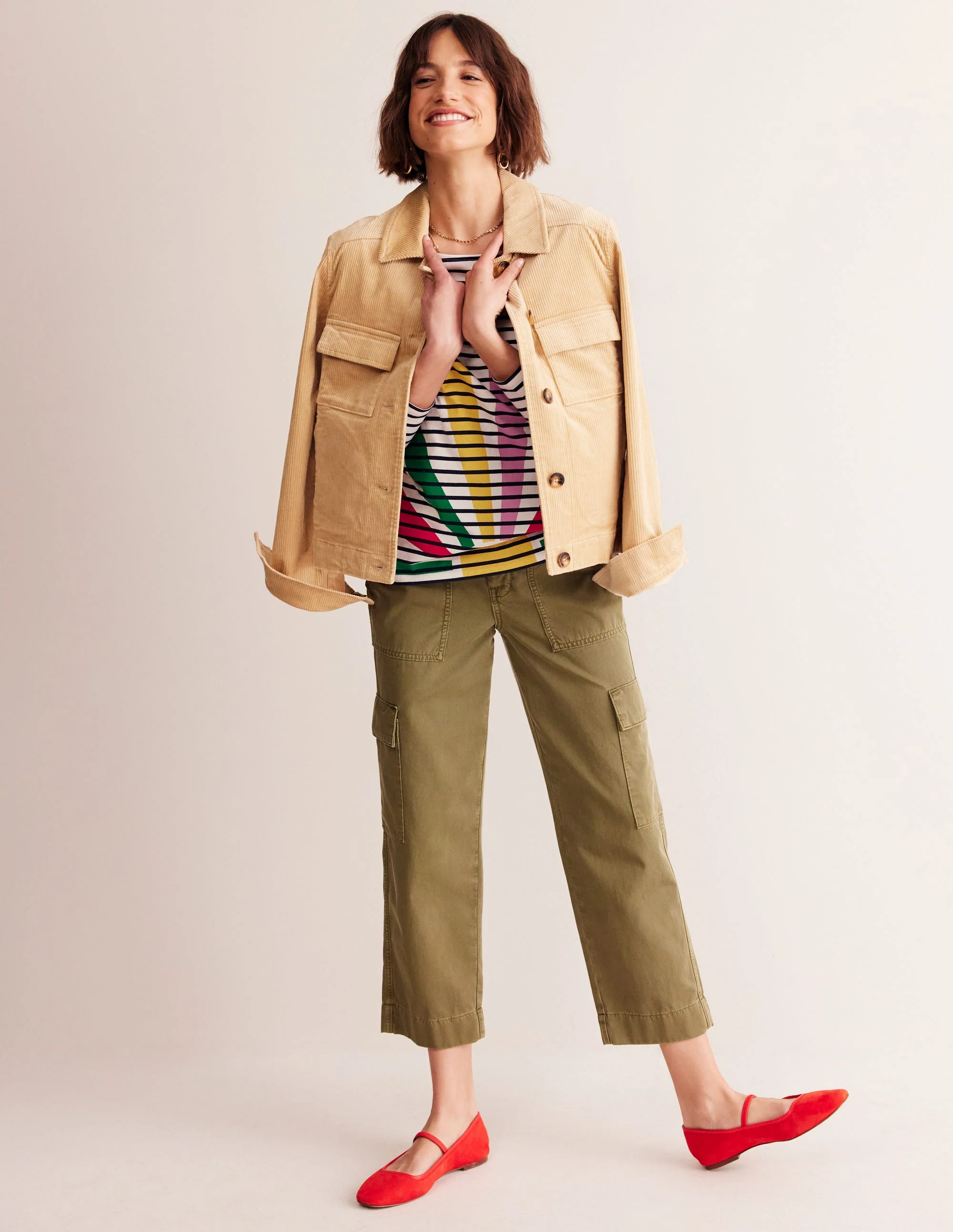 Ella Long Sleeve Breton-Multi, Sunshine Pop - Image 4