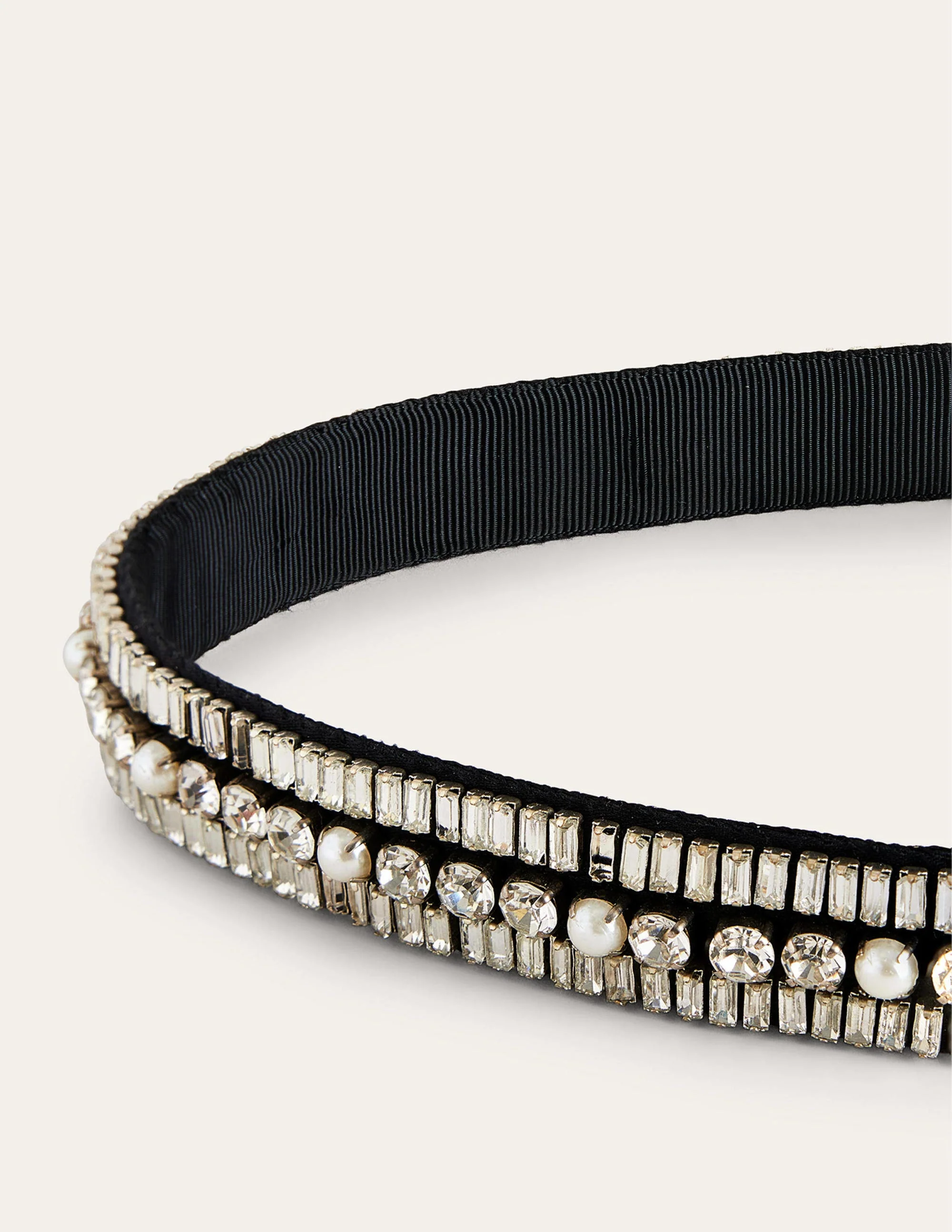 Embellished Headband-Silver - Image 3