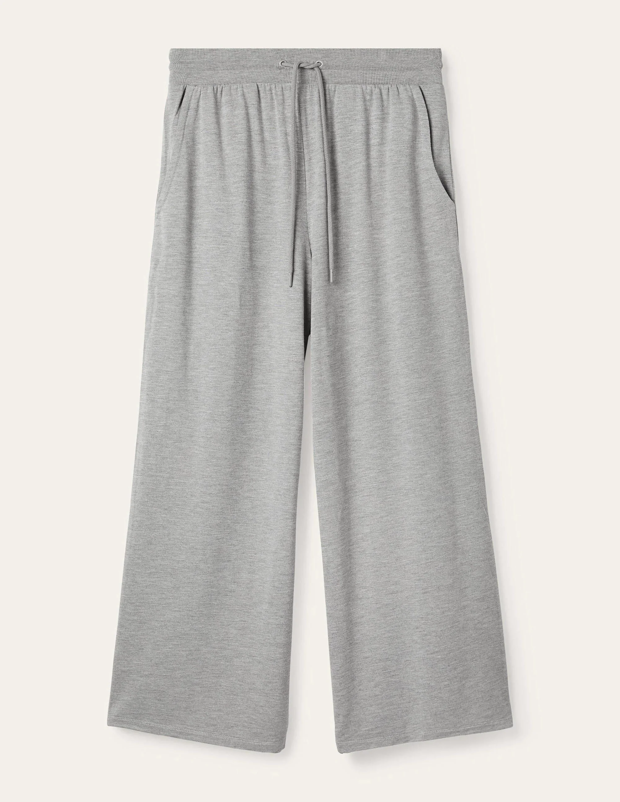 Emma Cropped Joggers-Grey Marl - Image 5