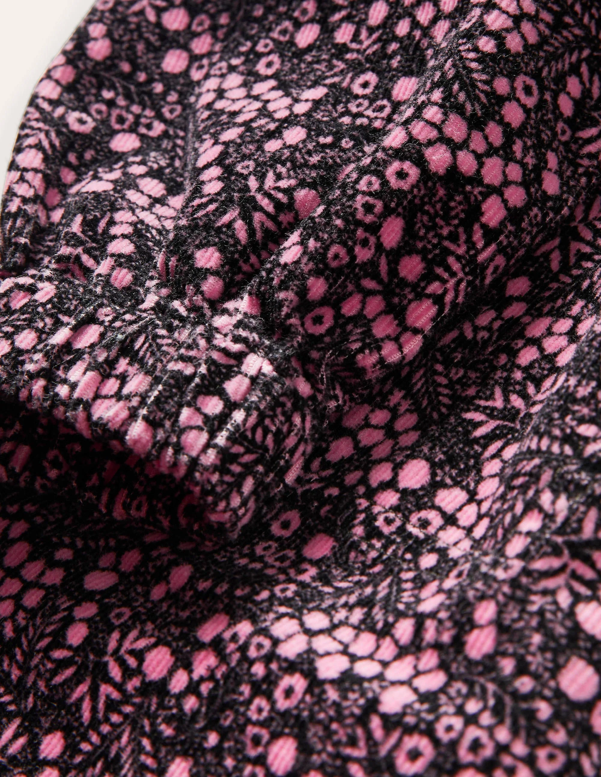 Esmeralda Tie Waist Dress-Black, Enchanting Forest - Image 5