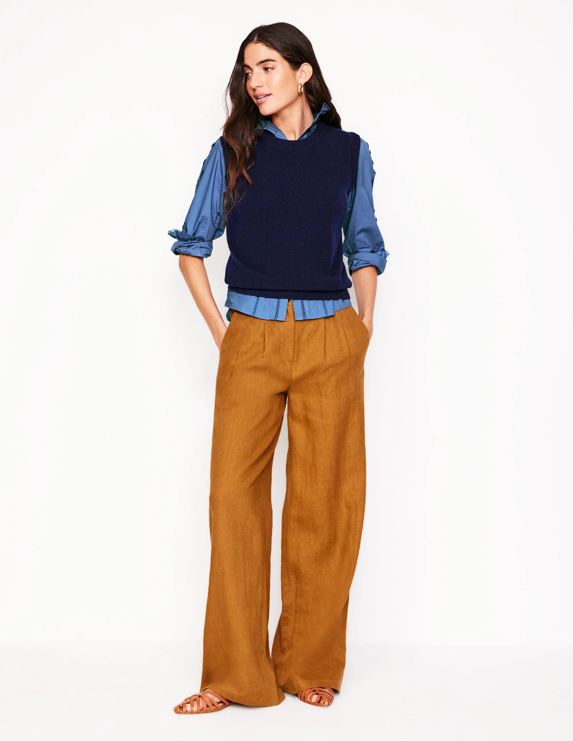Felicity Lace Blouse-Blue River - Image 7