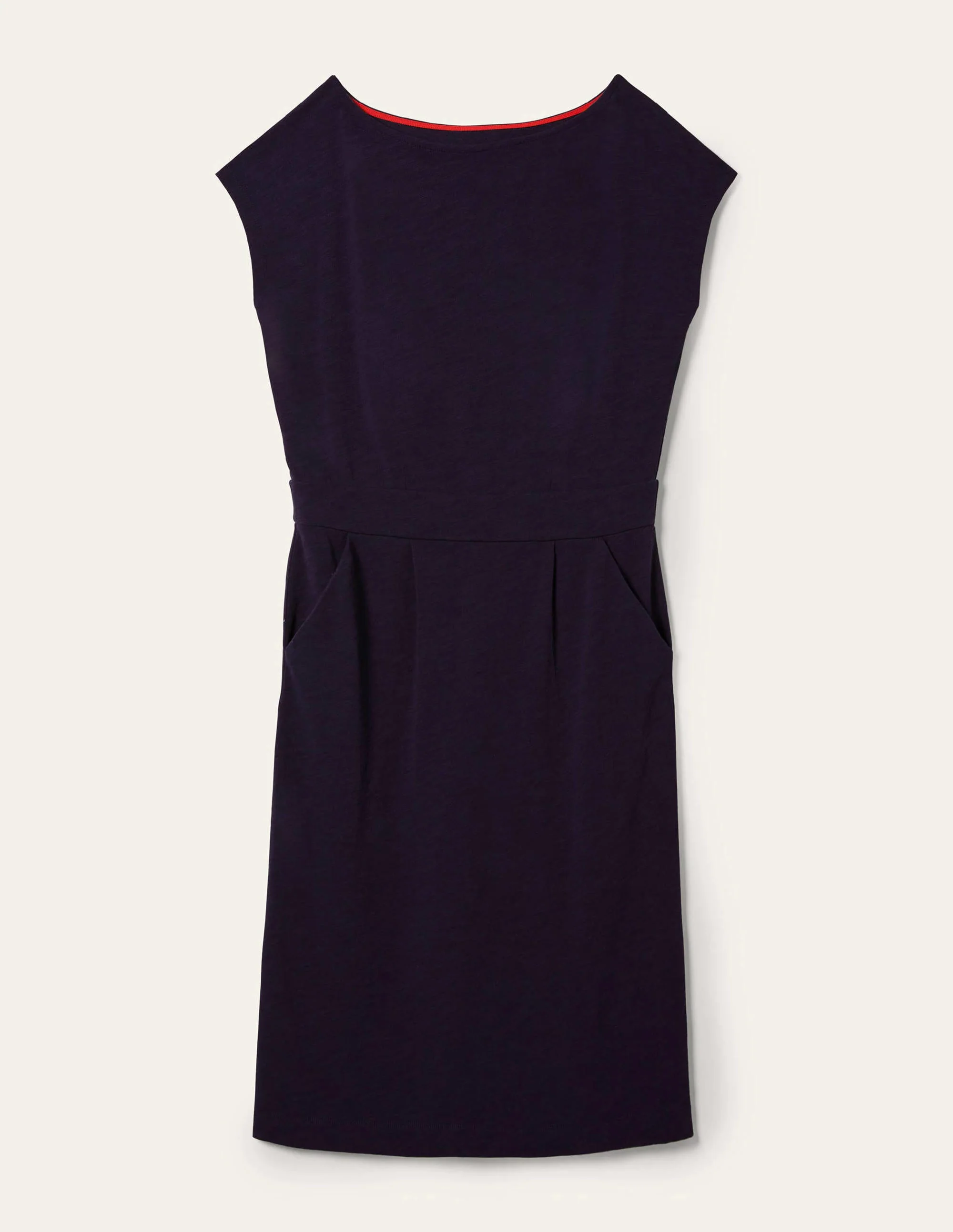Florrie Jersey Dress-Navy - Image 7