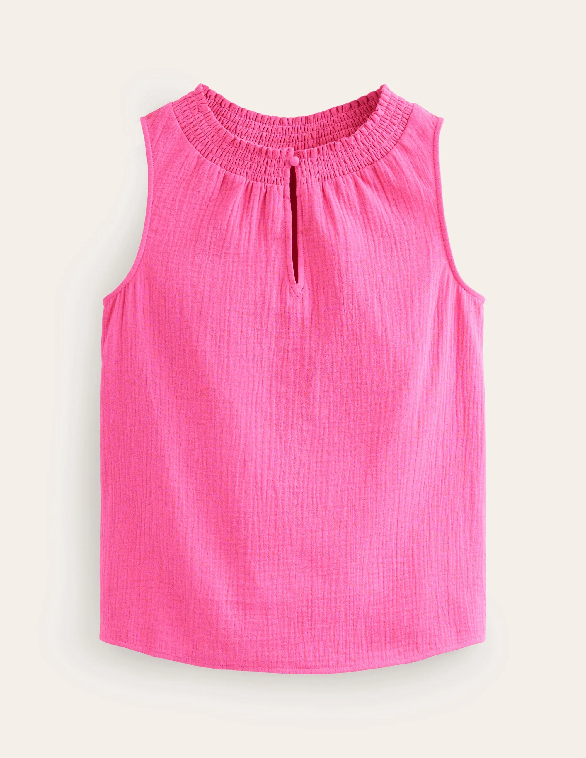 Georgia Double Cloth Top-Sangria Sunset - Image 5