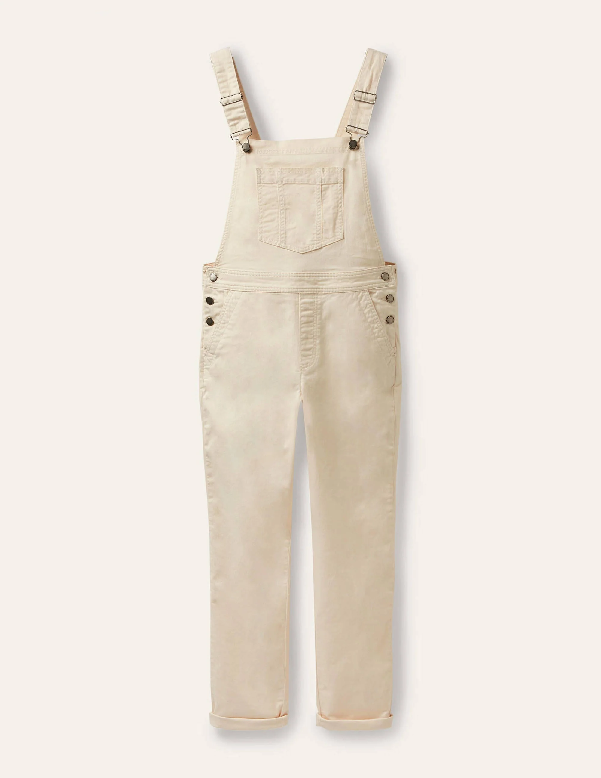 Girlfriend Overalls-Ecru - Image 5