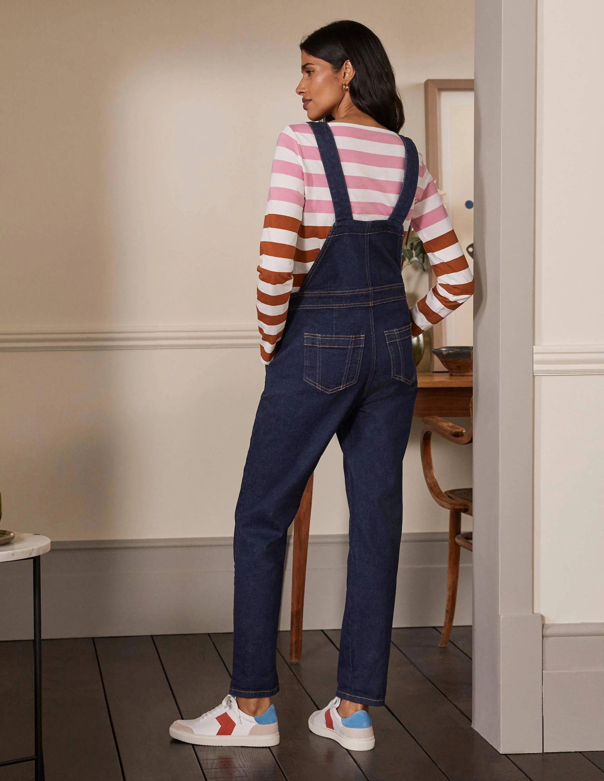 Girlfriend Overalls-Indigo - Image 3