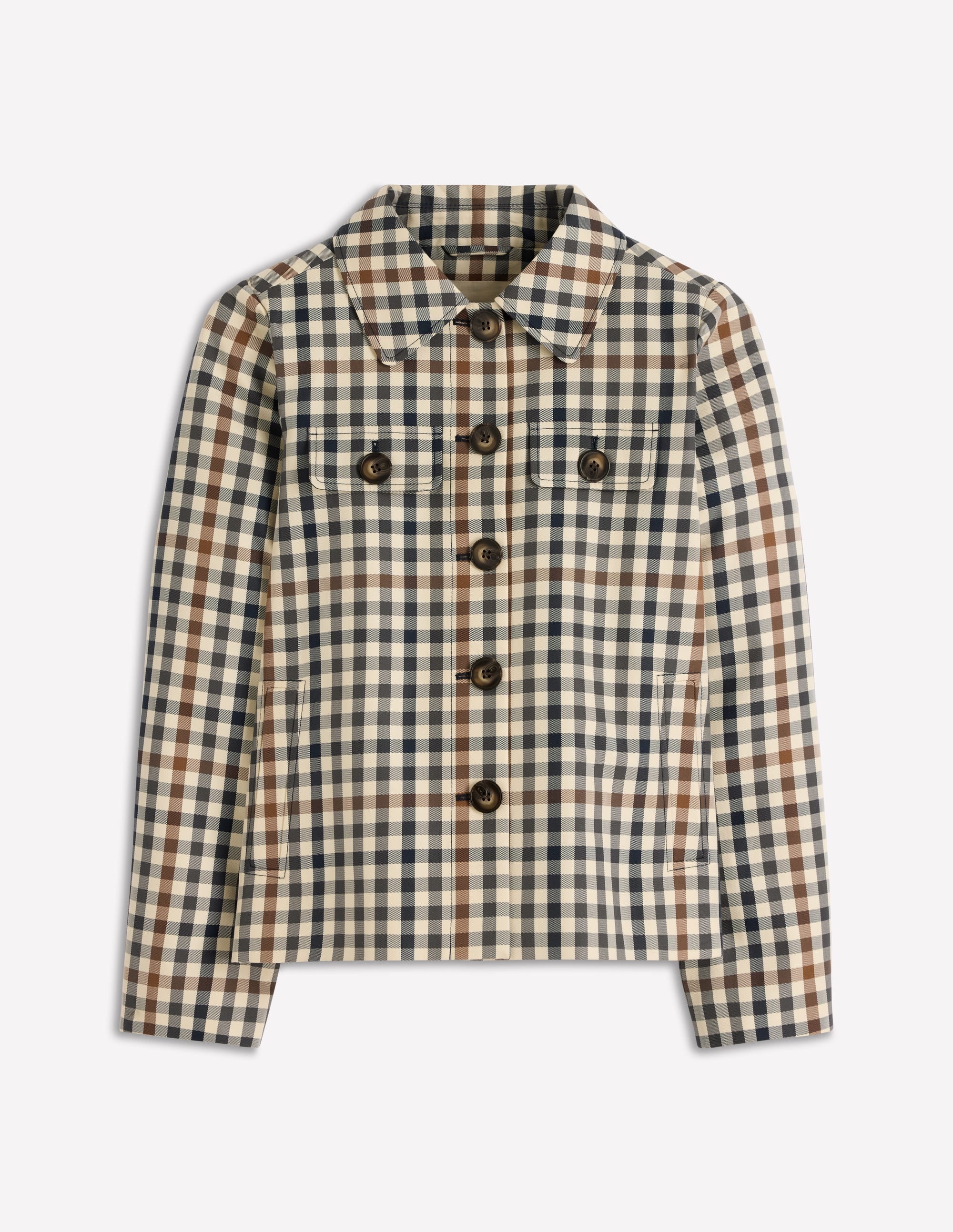 Gloucester Mac-Grey, Brown Multigingham - Image 7