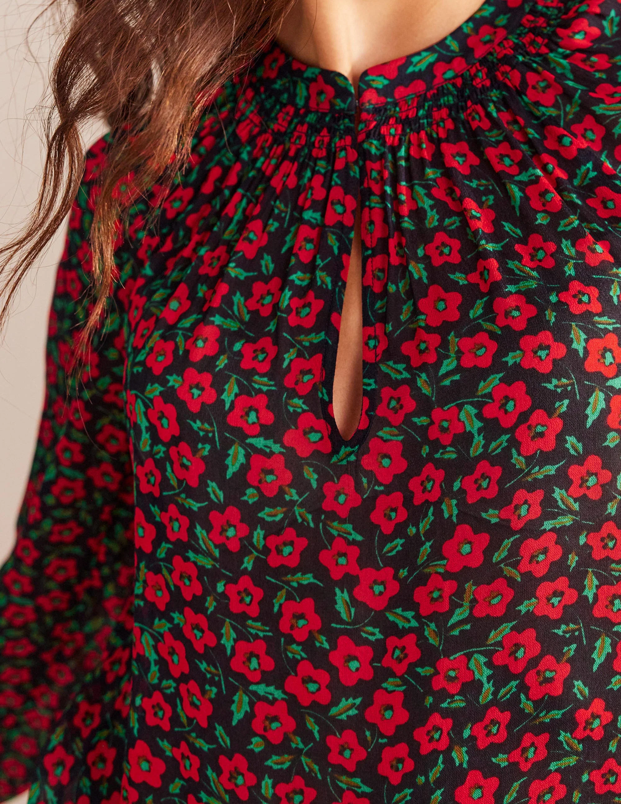 Grace Top-Hot Pepper, Petal Pop - Image 2