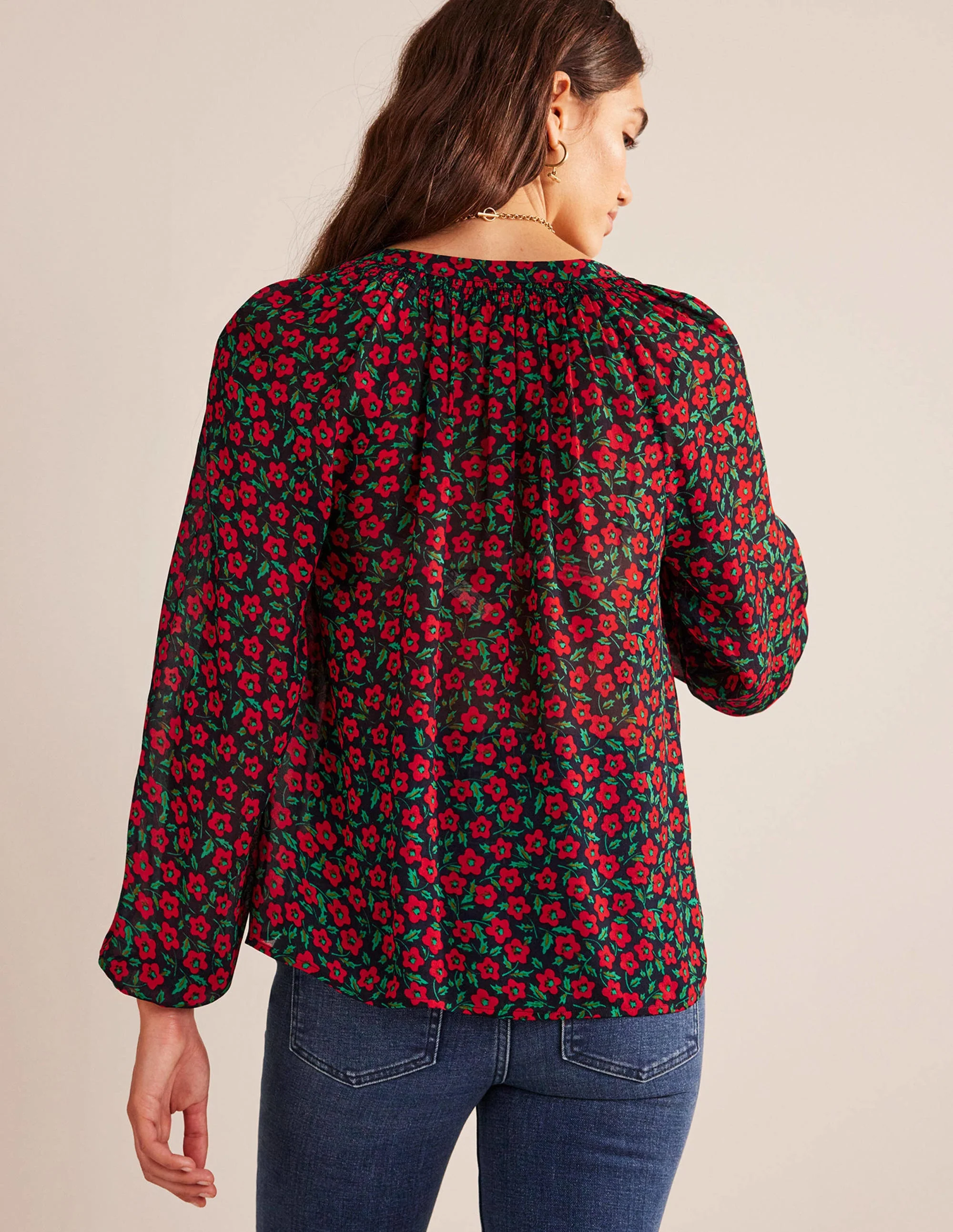 Grace Top-Hot Pepper, Petal Pop - Image 3