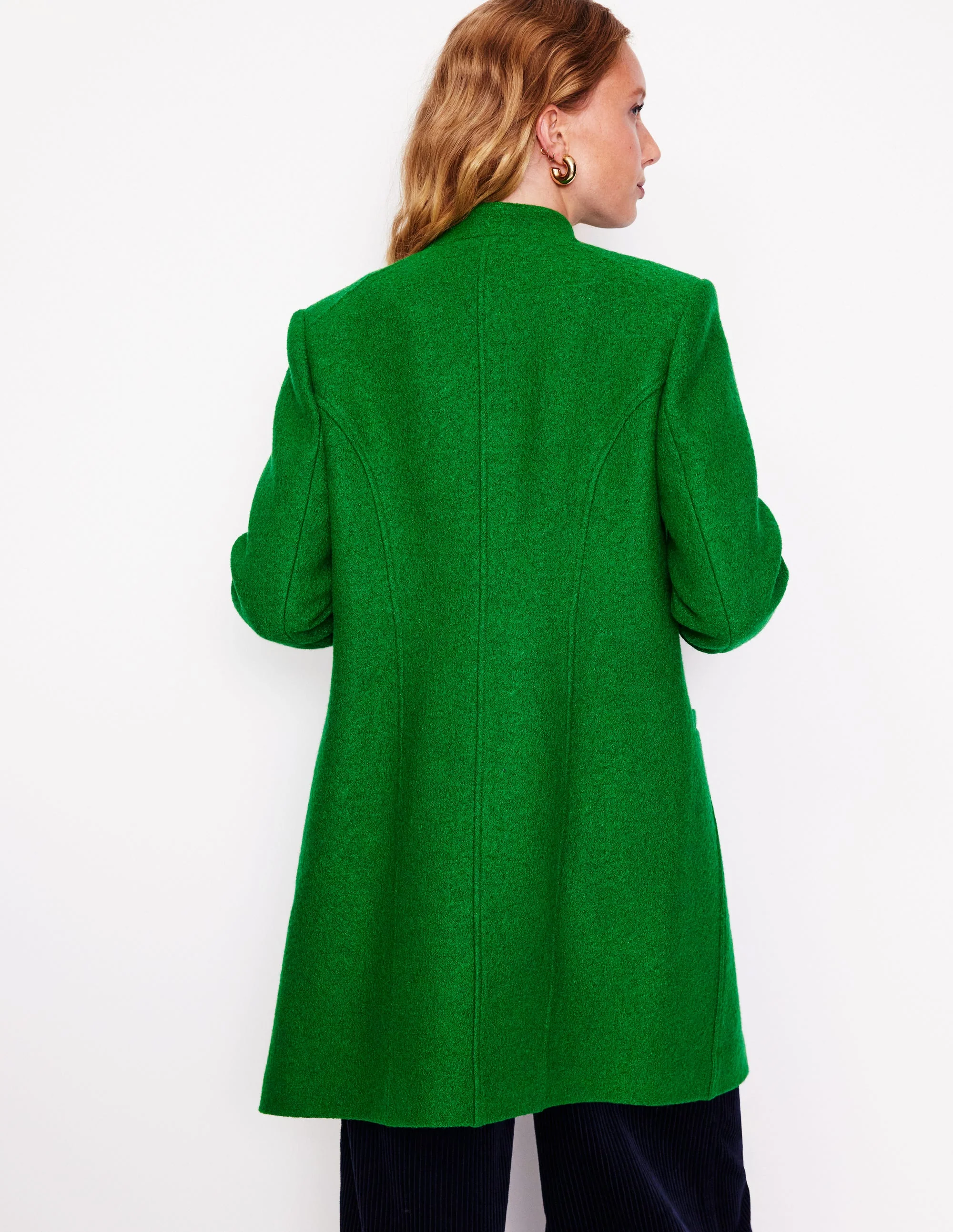 Hamilton Textured Coat-Highland Green - Image 3