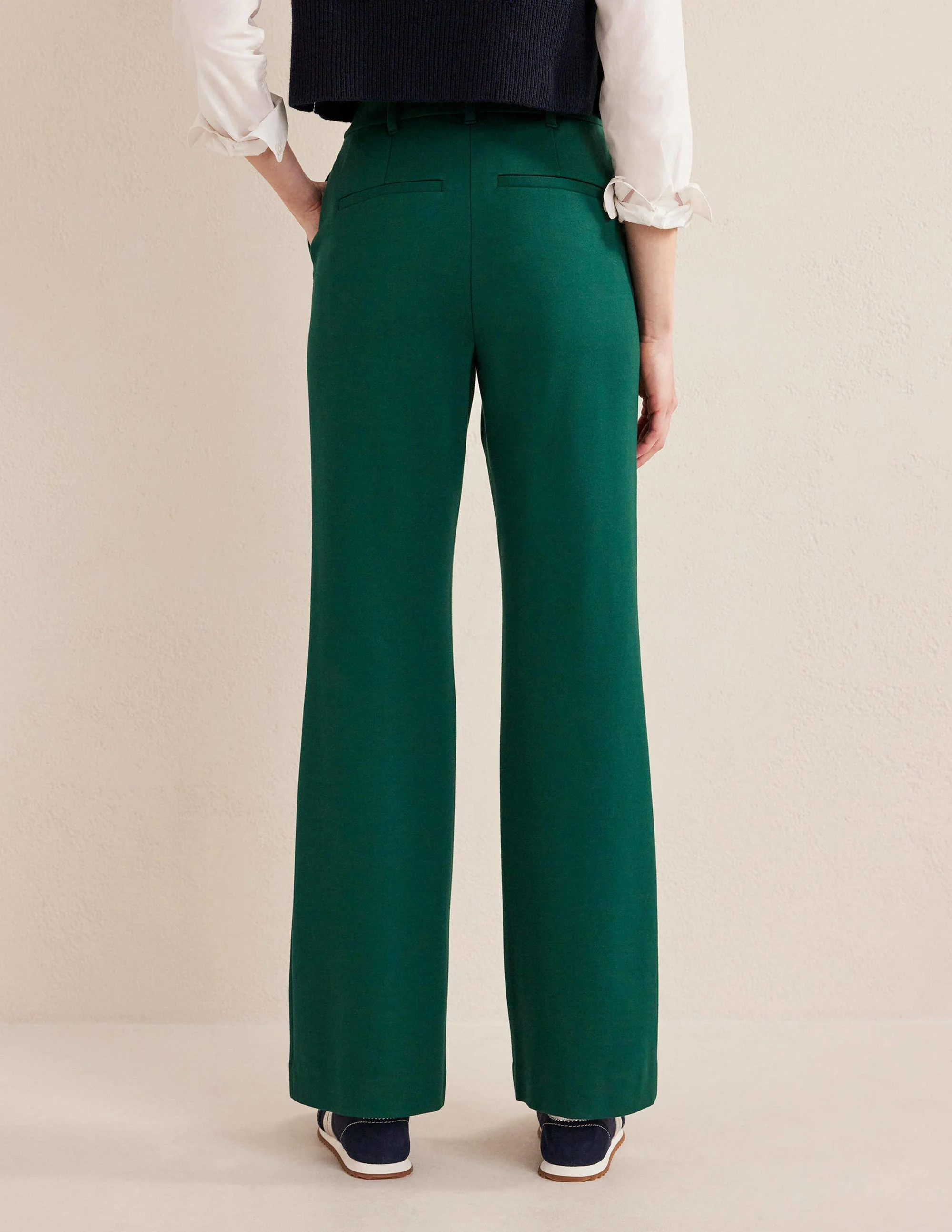 Hampshire Flared Pants-Emerald Night - Image 3