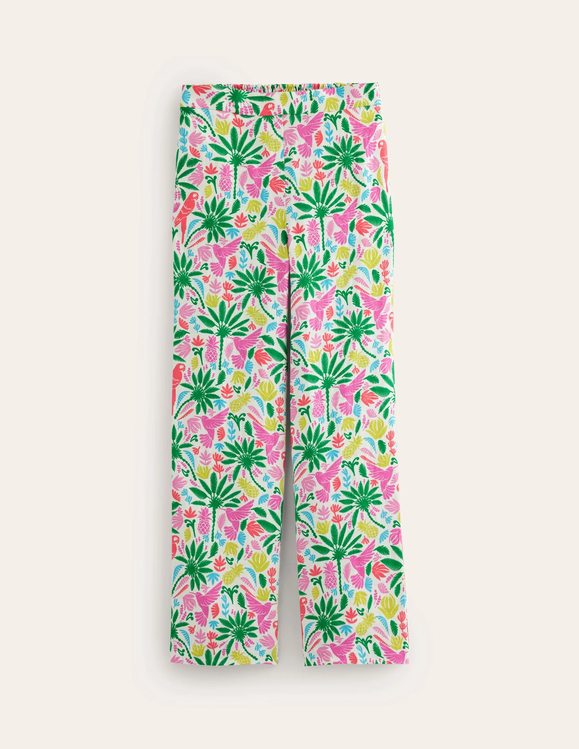 Hampstead Linen Pants-Multi, Tropical Paradise - Image 6