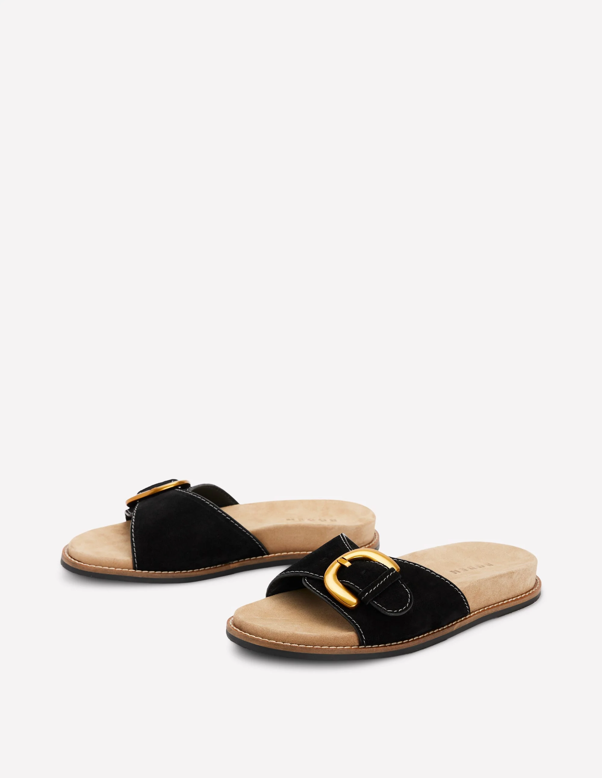 Hardware Mule Sandal-Black - Image 2