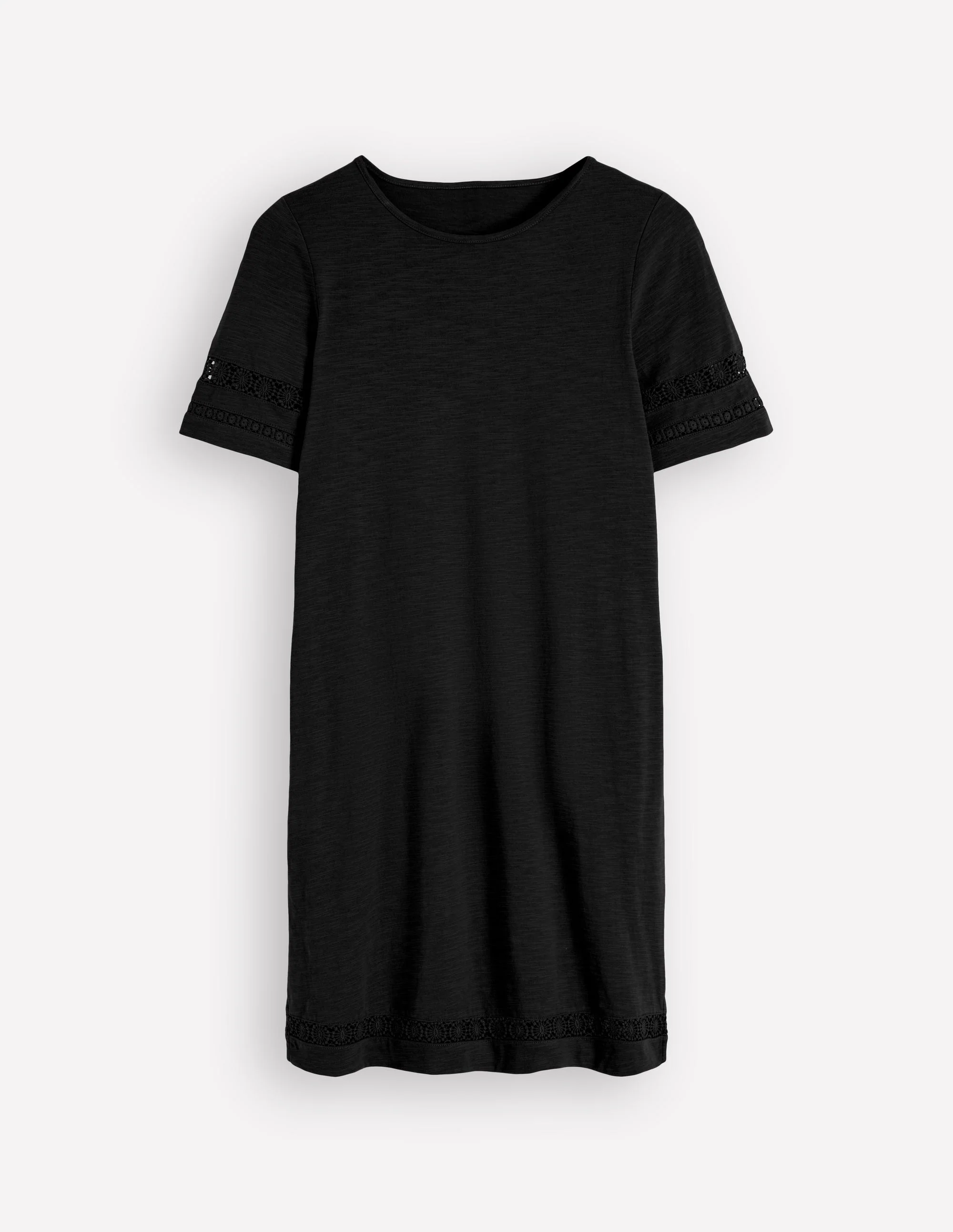 Hattie Jersey T-shirt Dress-Black - Image 6