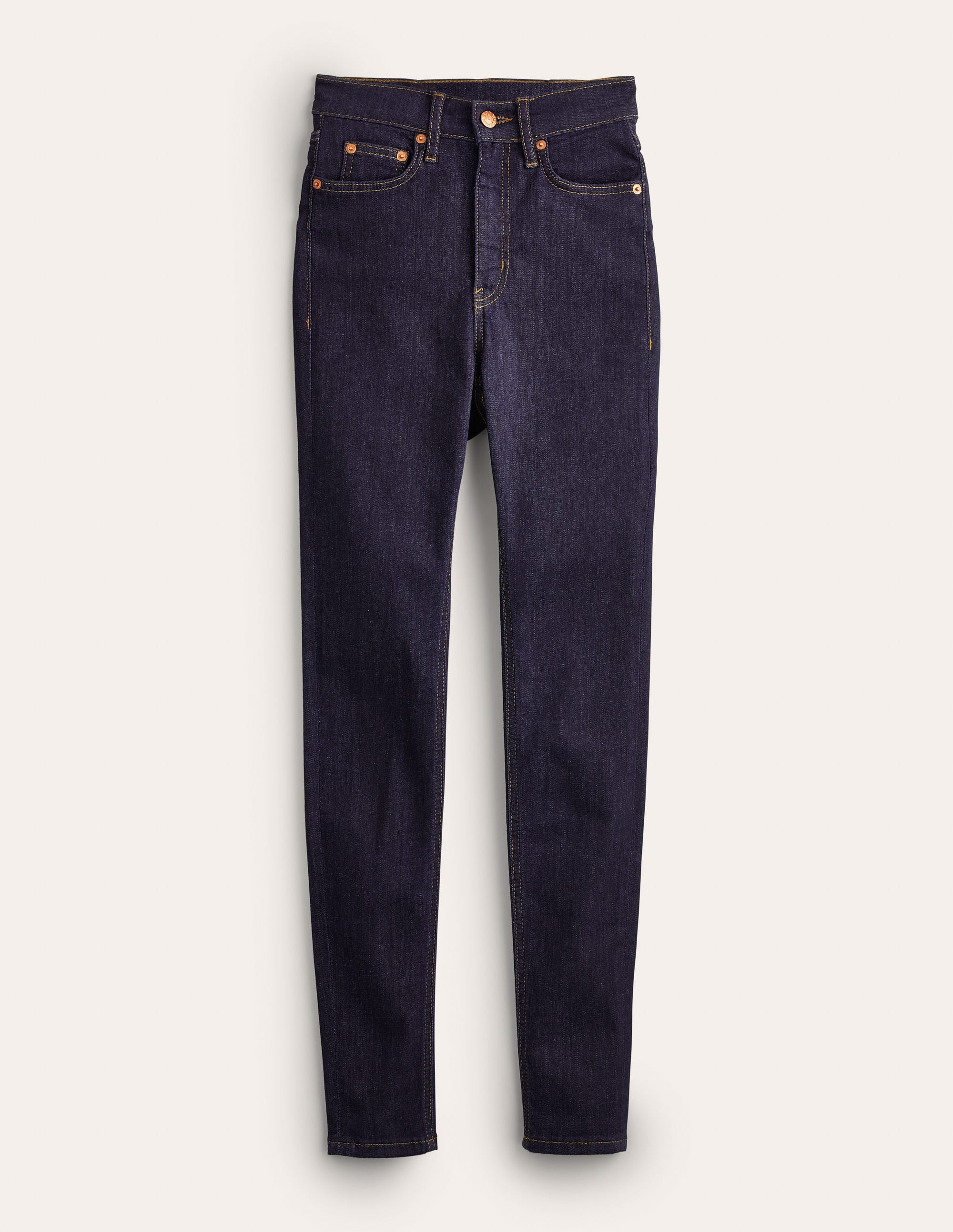 High Rise Skinny Jeans-Indigo - Image 7