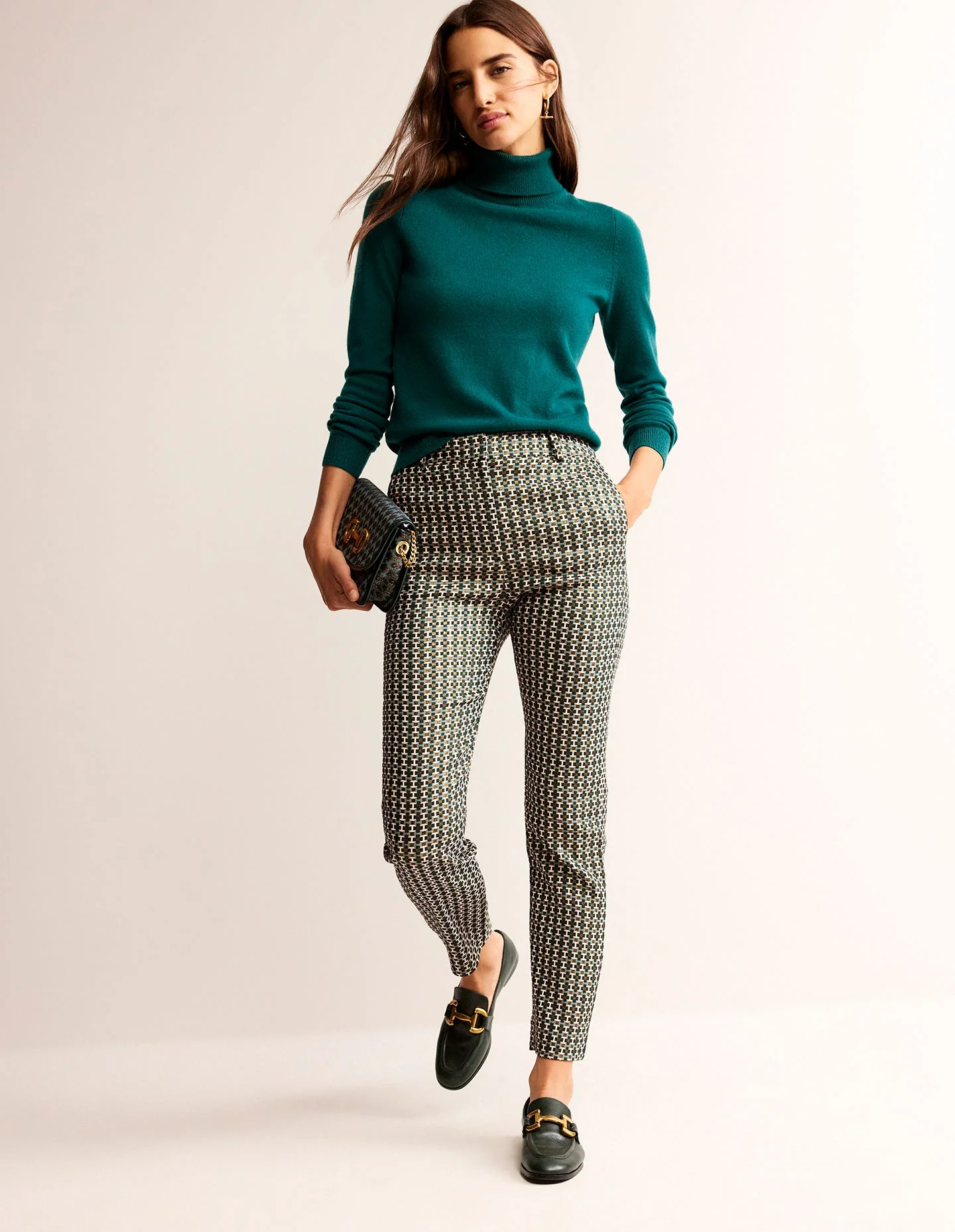 Highgate Jacquard Pants-Jacquard