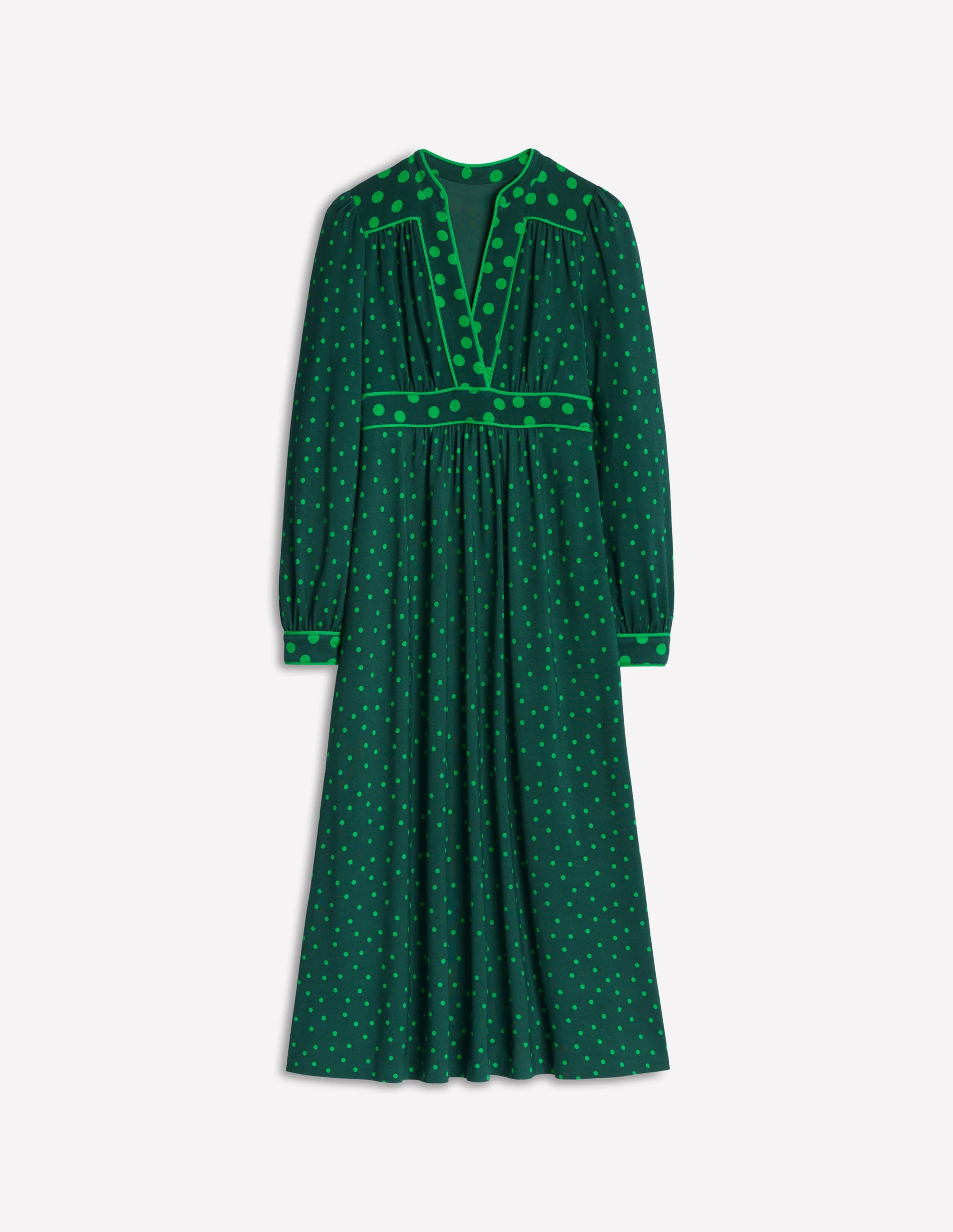 Hotched Ponte Dress-Glade, Abstract Dot - Image 6