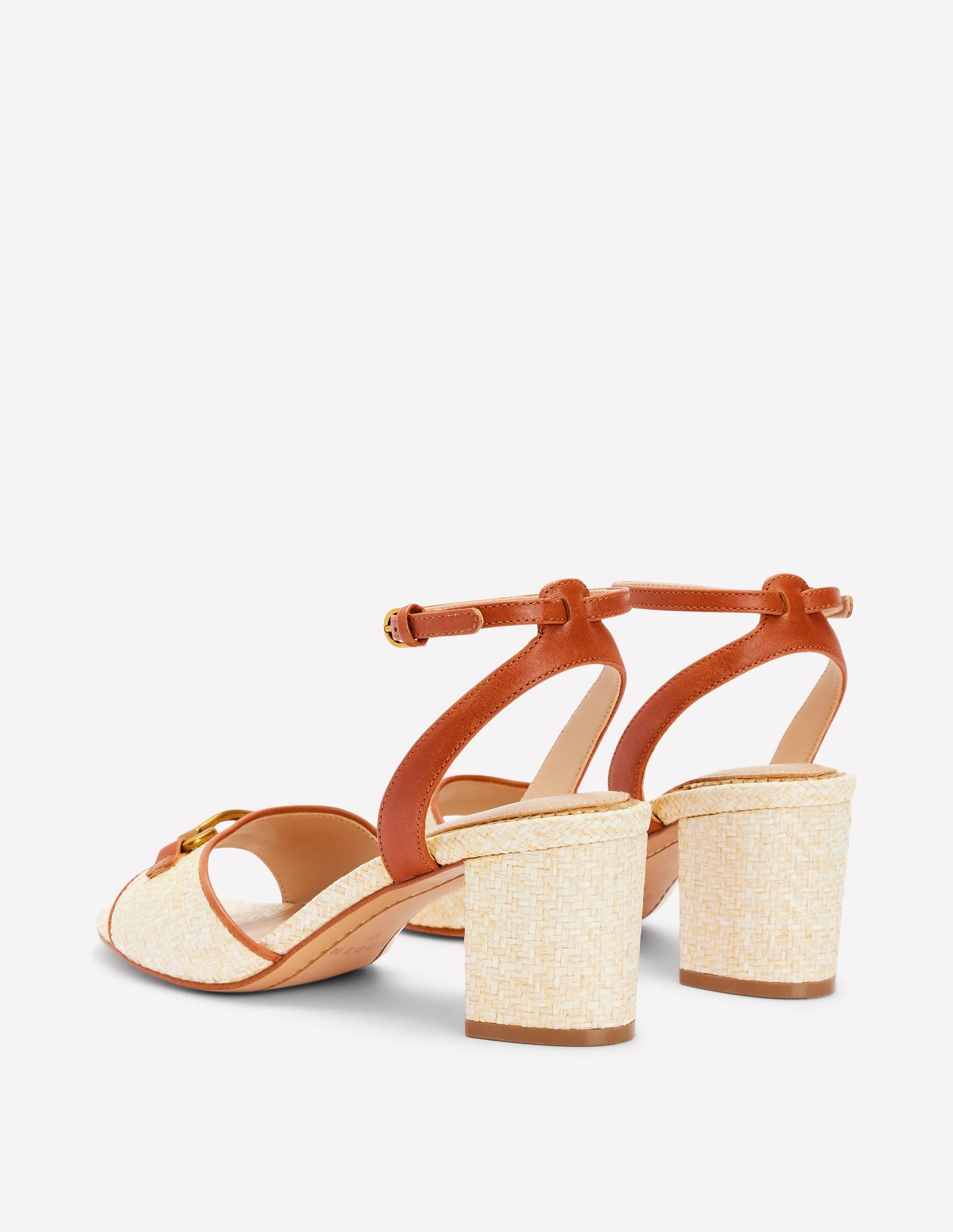 Iris Snaffle Block Heel Sandal-Natural - Image 5