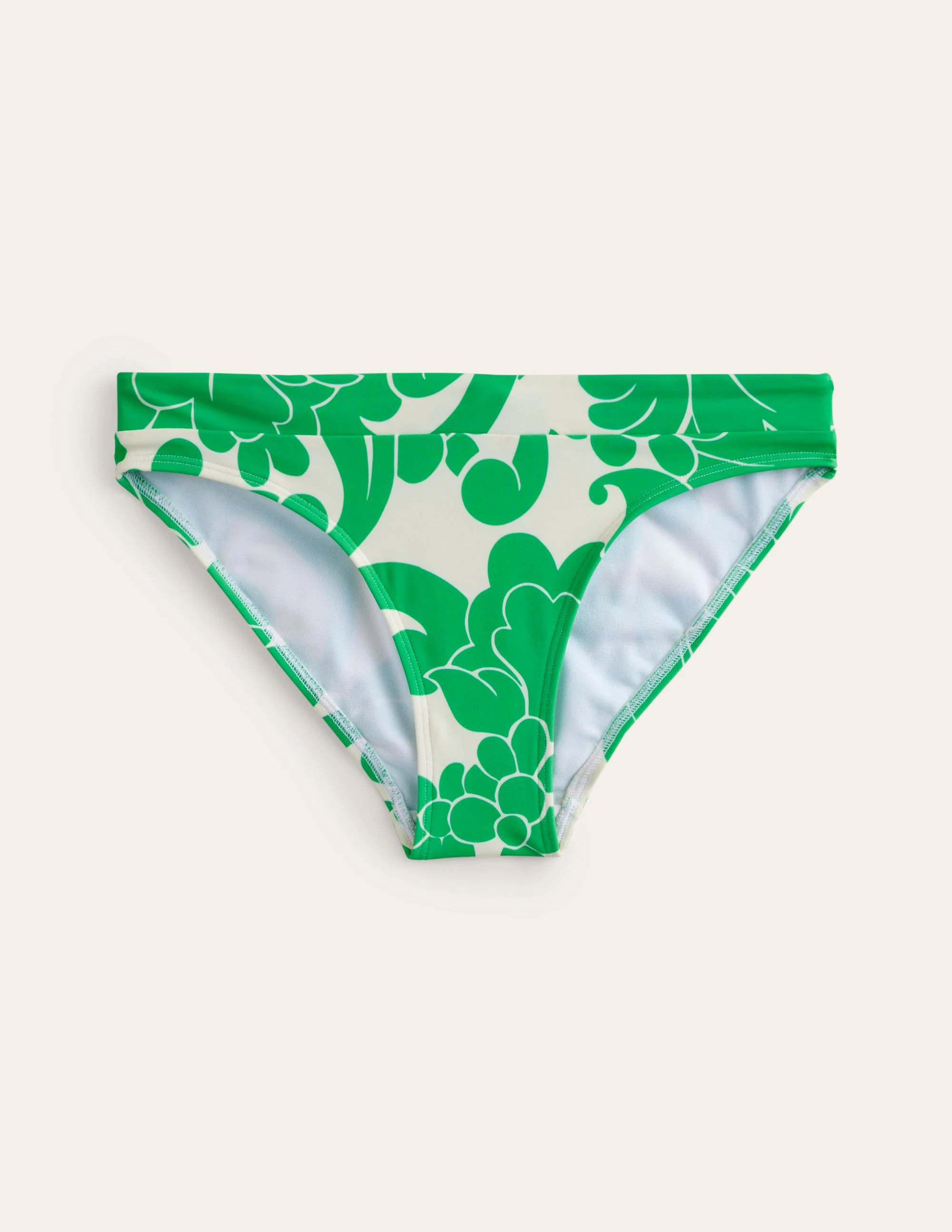 Ithaca Panel Bikini Bottoms-Bright Green, Opulent Whirl - Image 5
