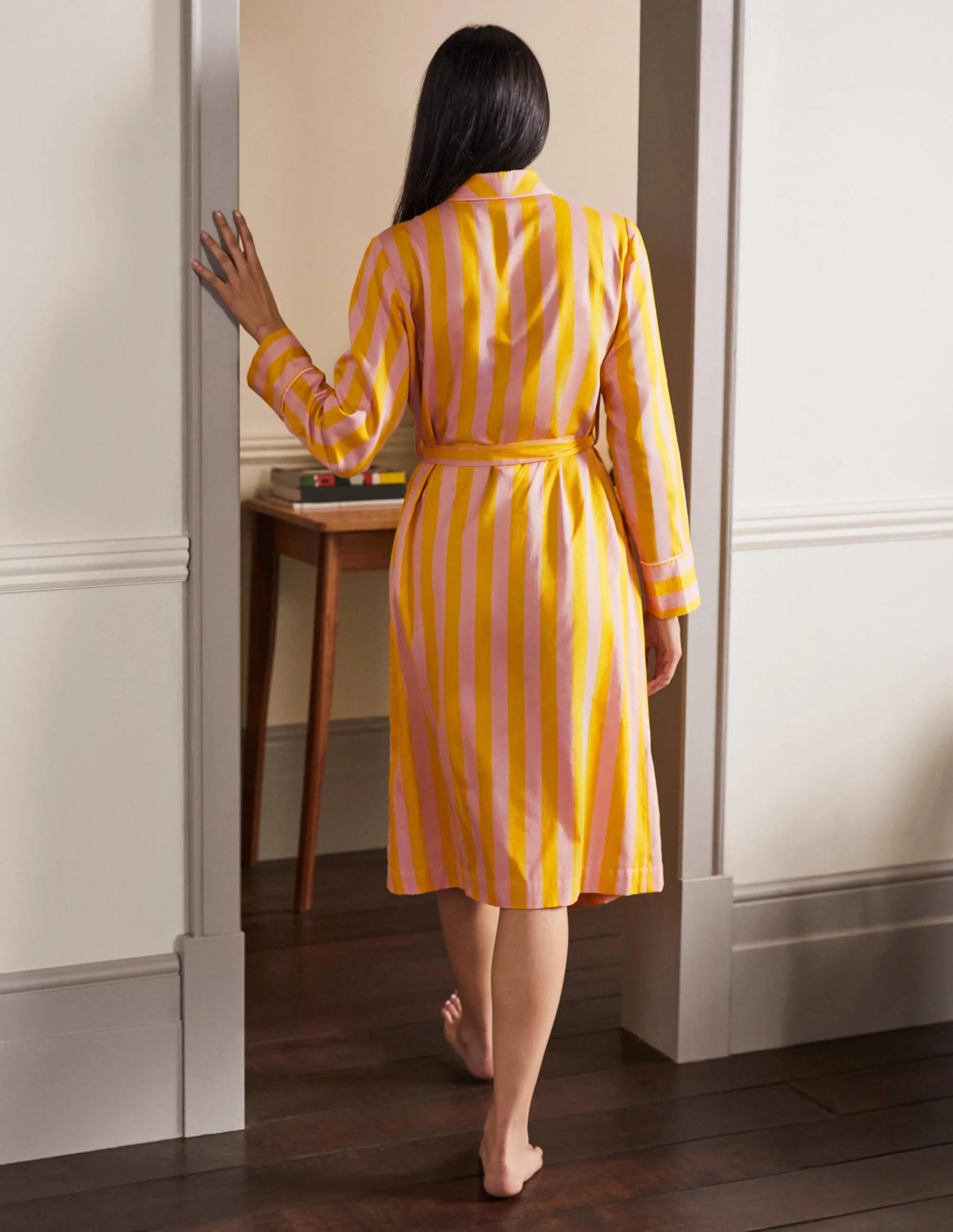 Janie Robe-Milkshake and Wasp Stripe - Image 2