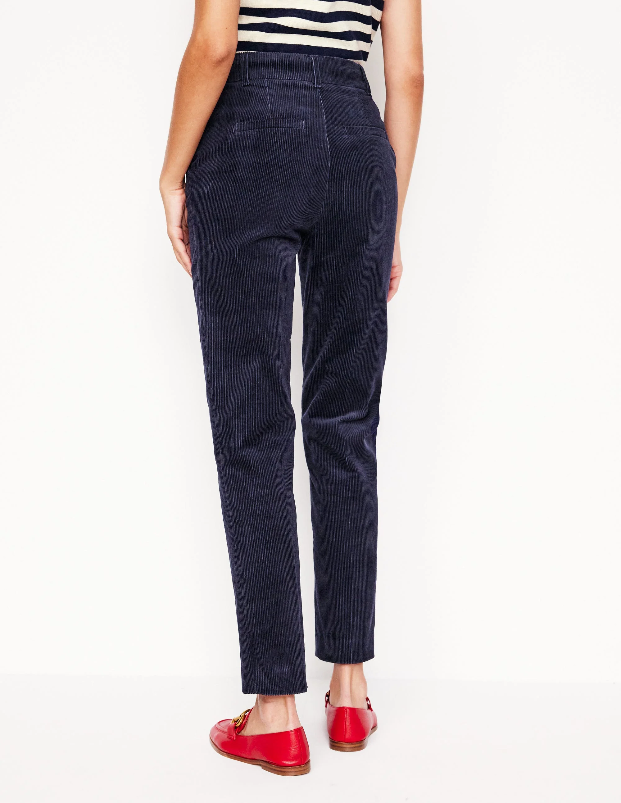 Kew Cord Pants-Navy - Image 3