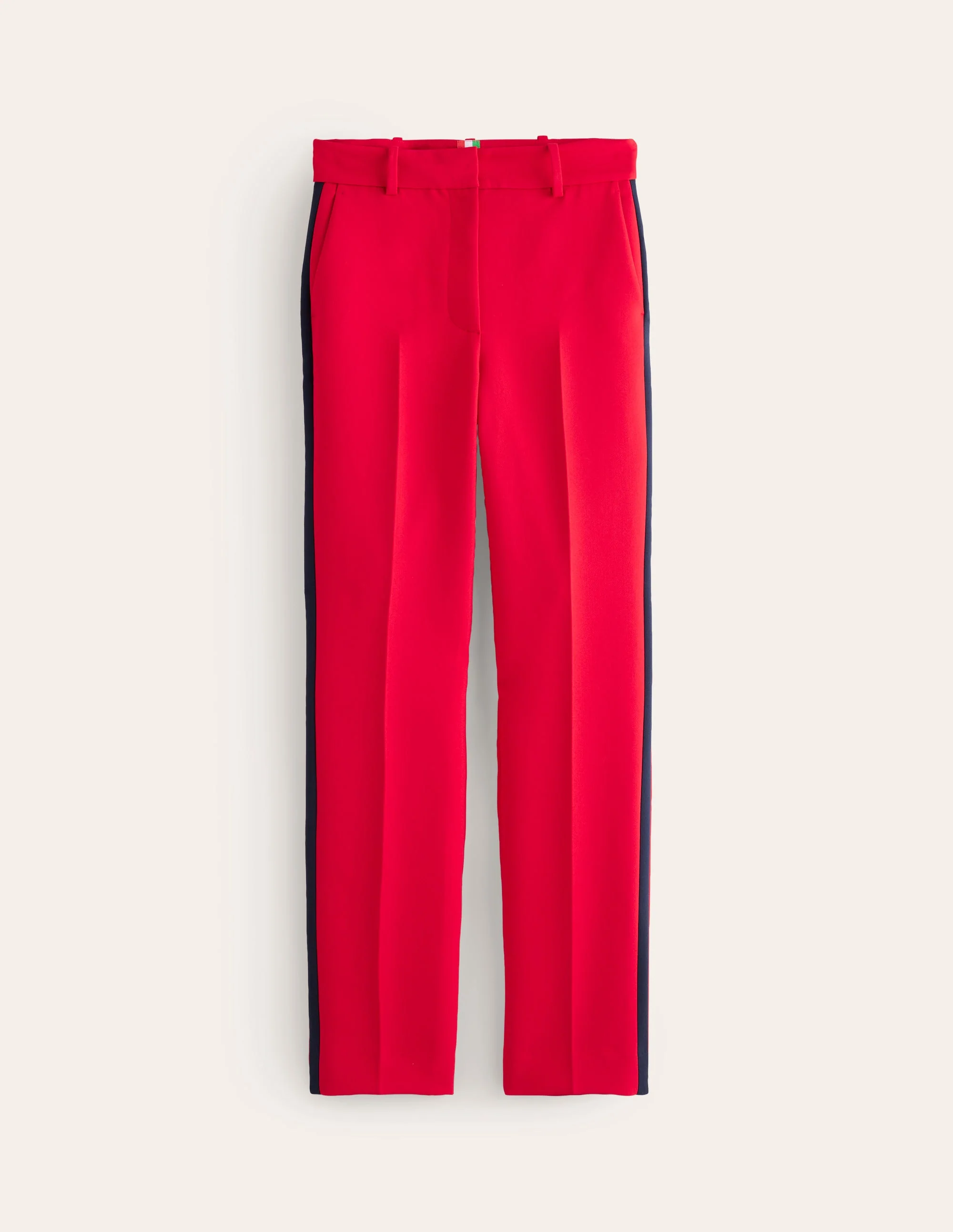 Kew Side Stripe Pants-Red /Navy Side Stripe - Image 5