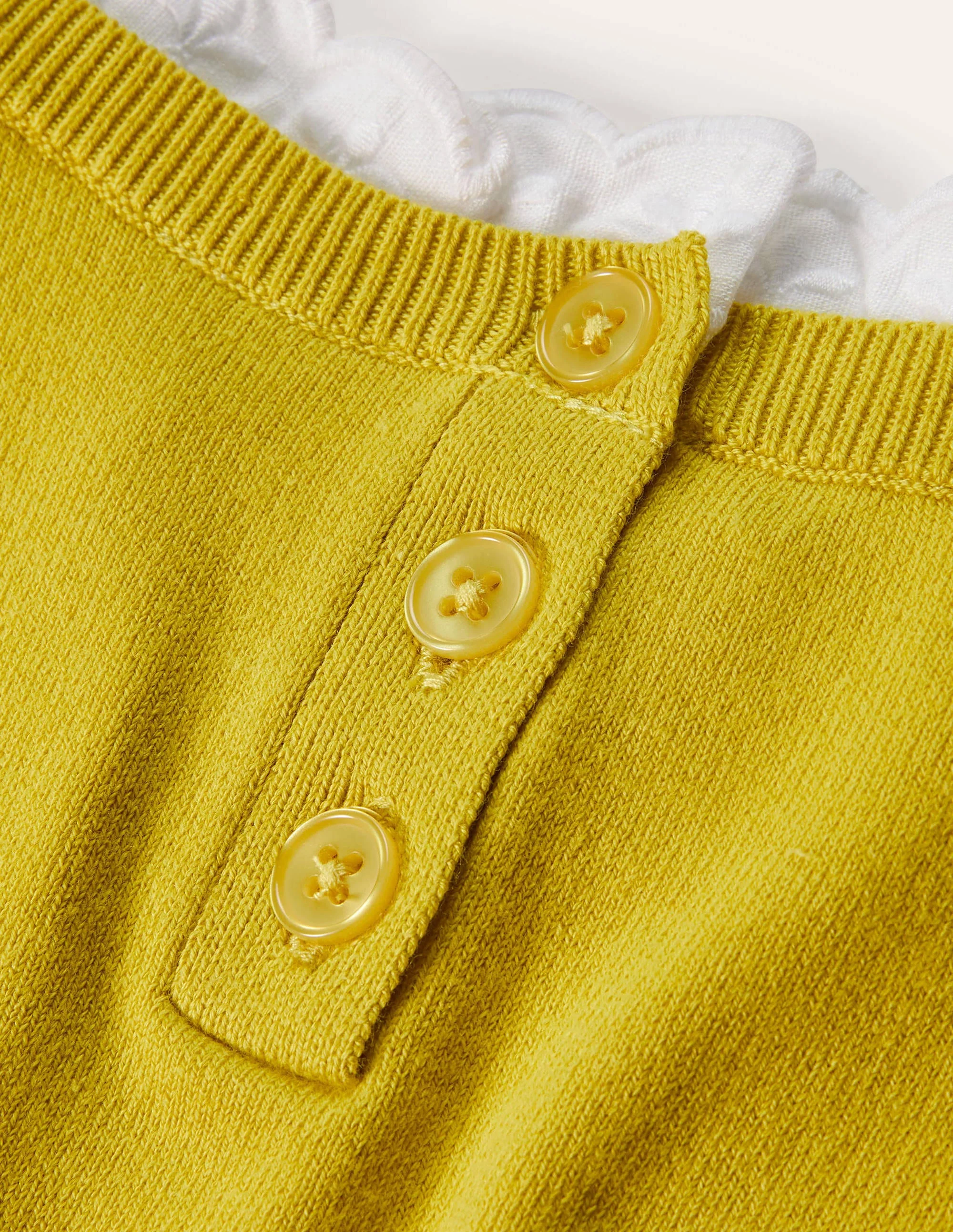 Lauderdale Frill Sweater-Chartreuse - Image 5