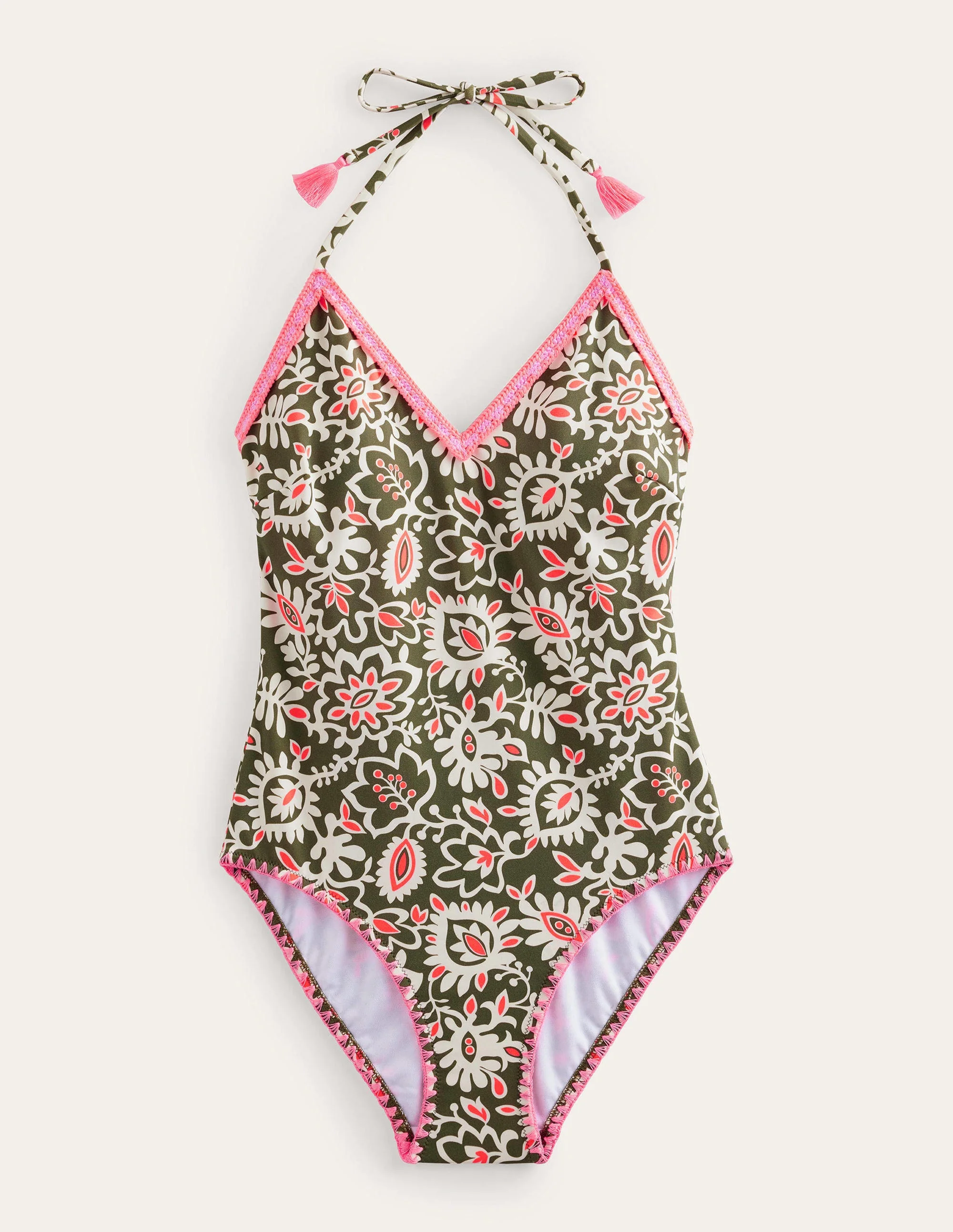 Layered Crochet Swimsuit-Kale, Artisan Swirl - Image 5