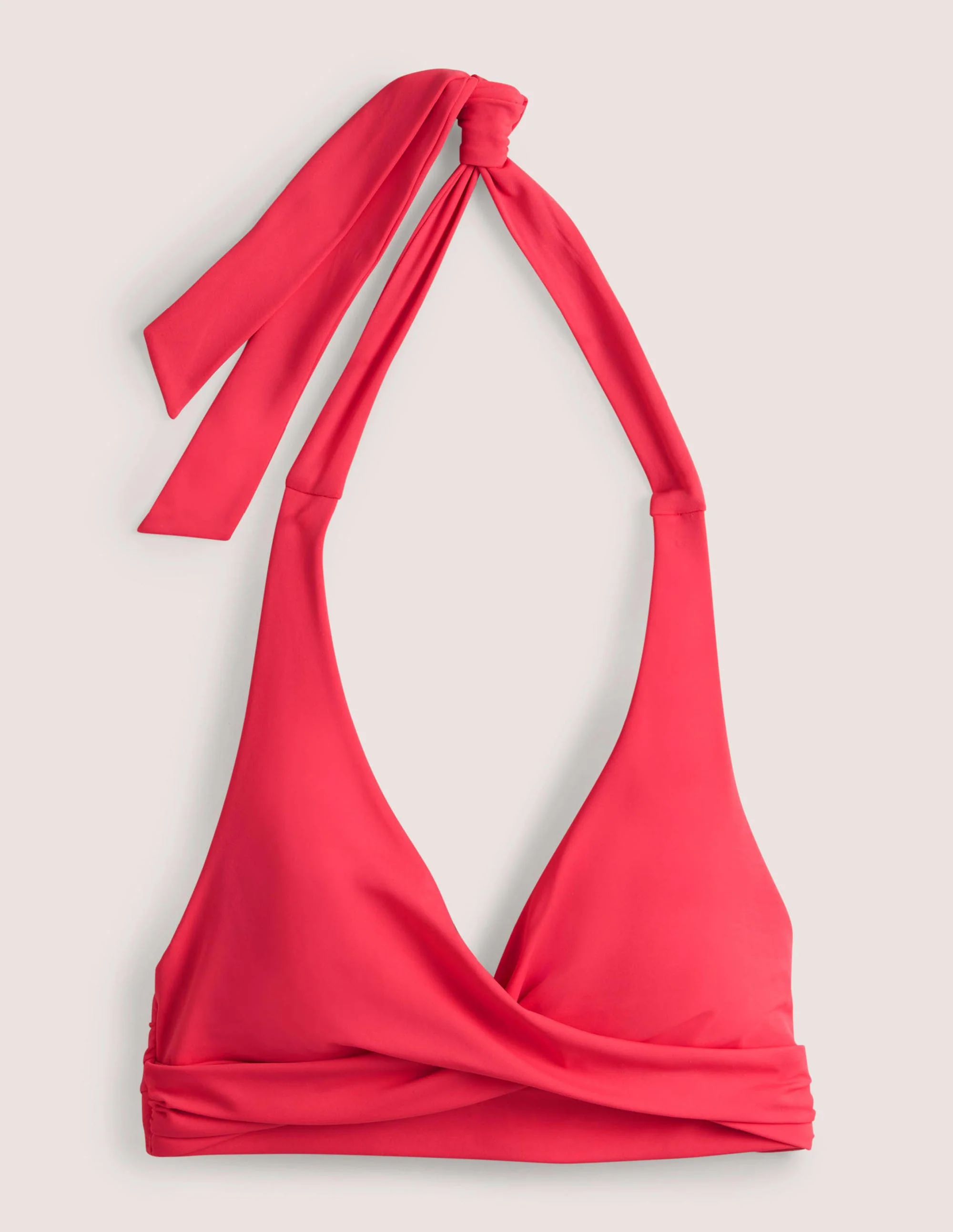 Levanzo Halter Bikini Top-Pink Berry - Image 4