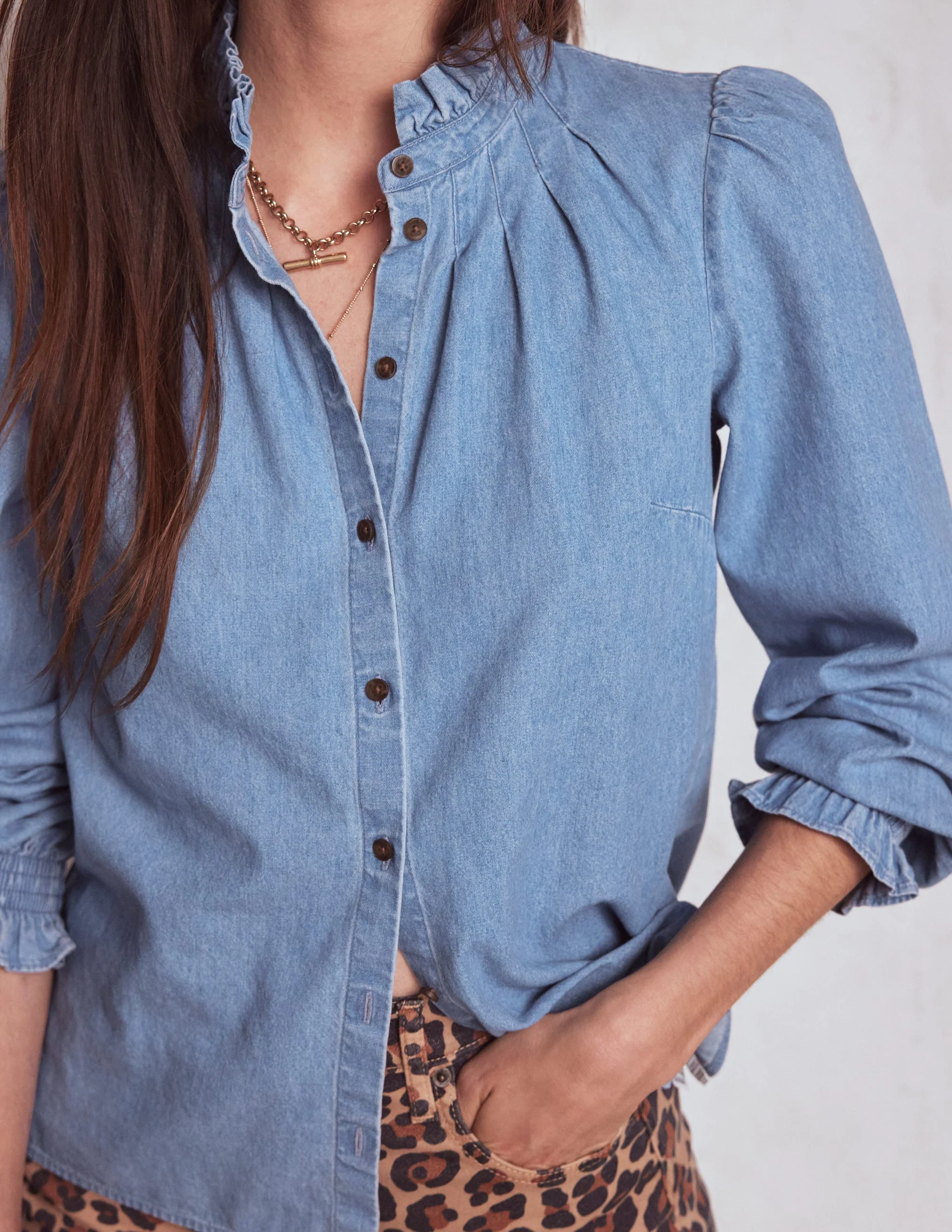 Lorna Denim Top-Light Authentic - Image 2