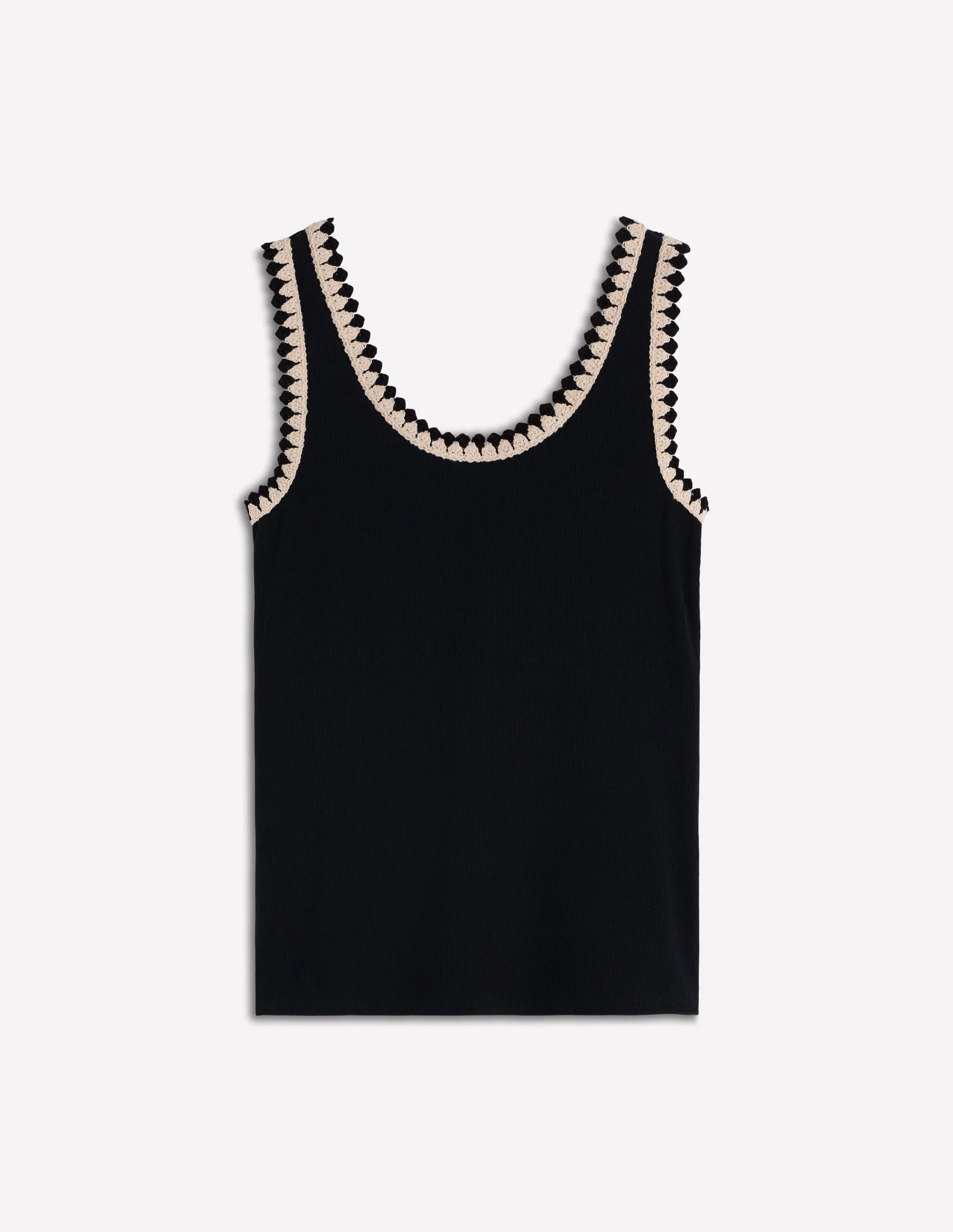 Maddie Trim Detail Vest-Black - Image 6