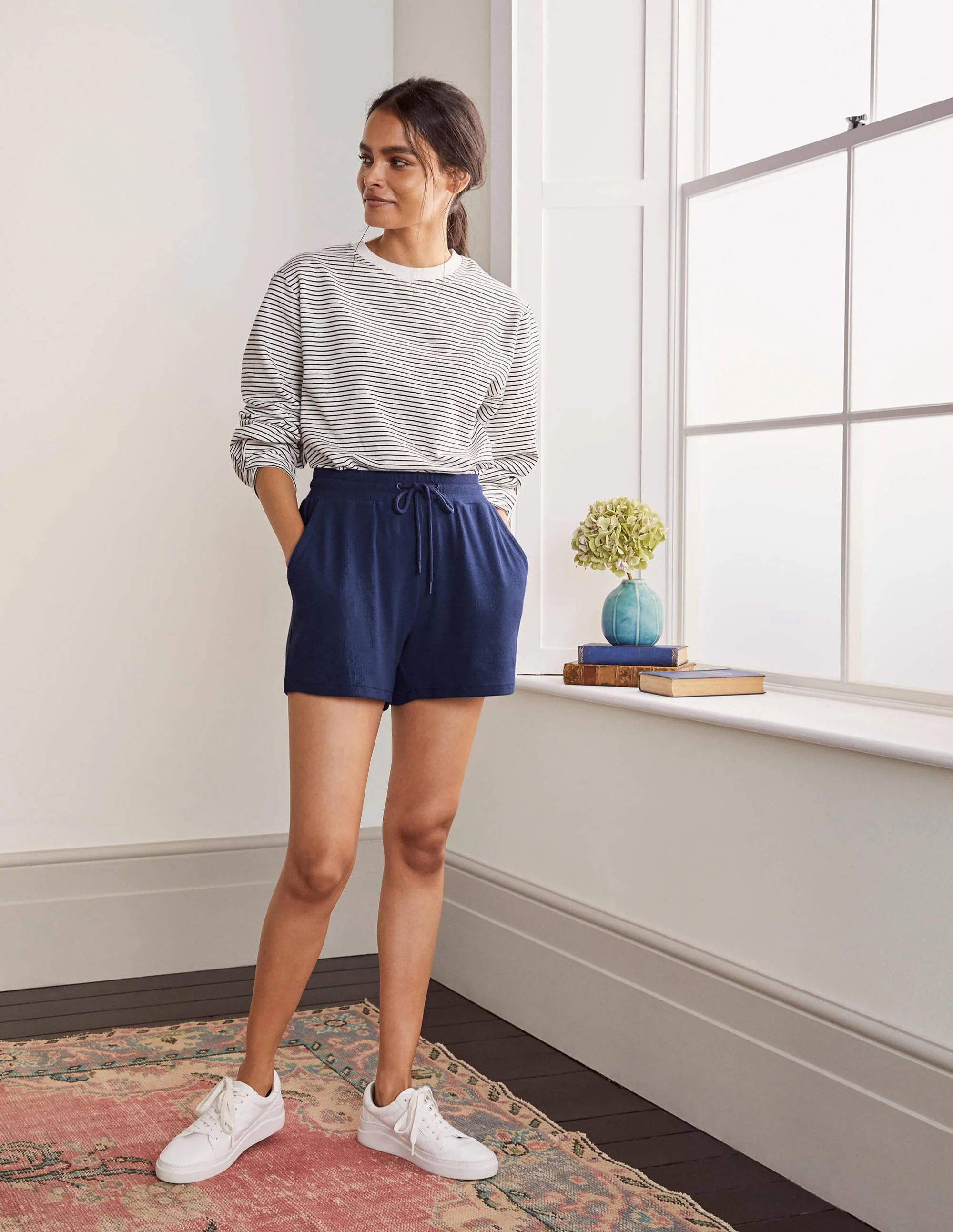 Margot Shorts-Mariner Blue - Image 2