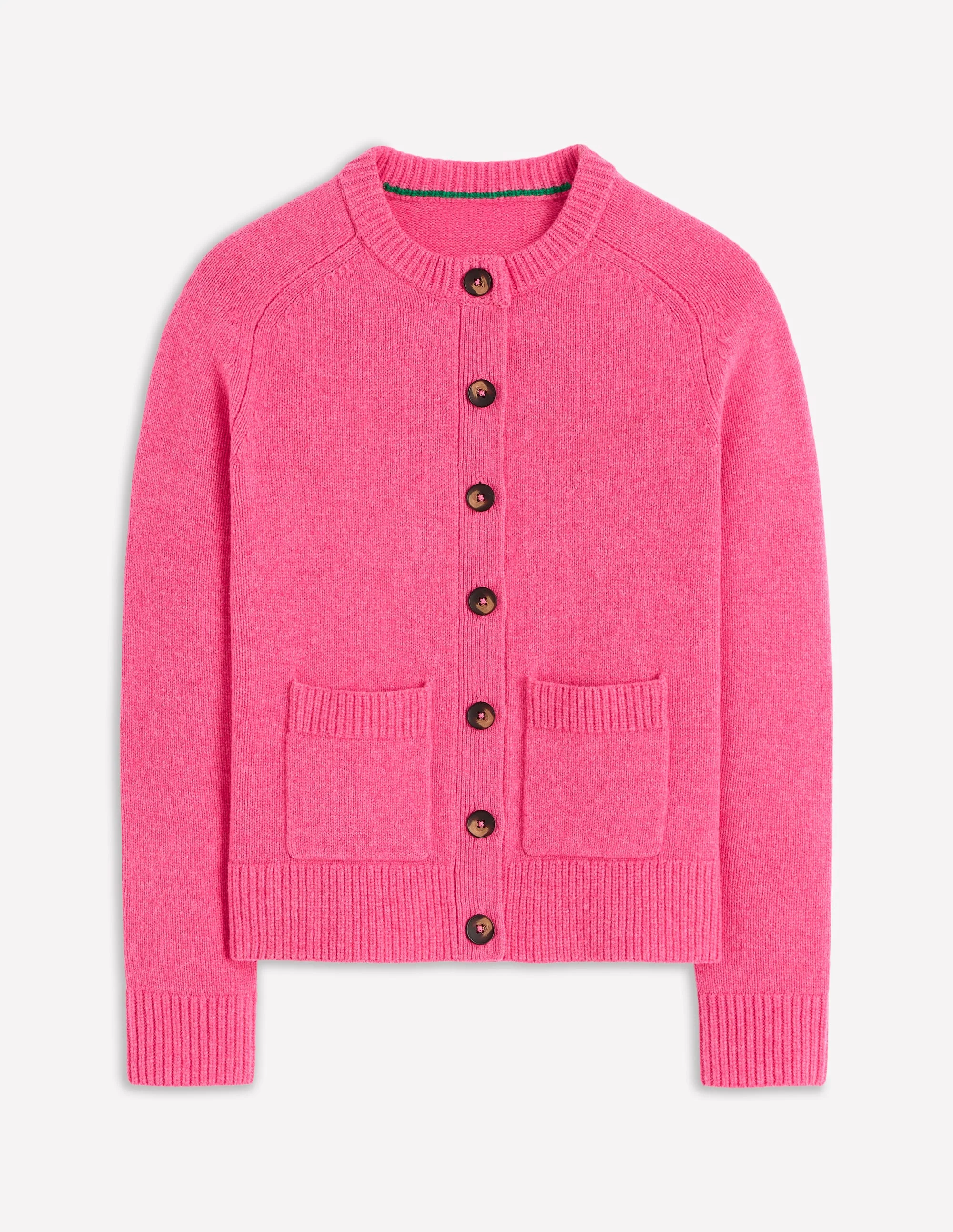 Marion Merino Cardigan-Rose Pink - Image 7