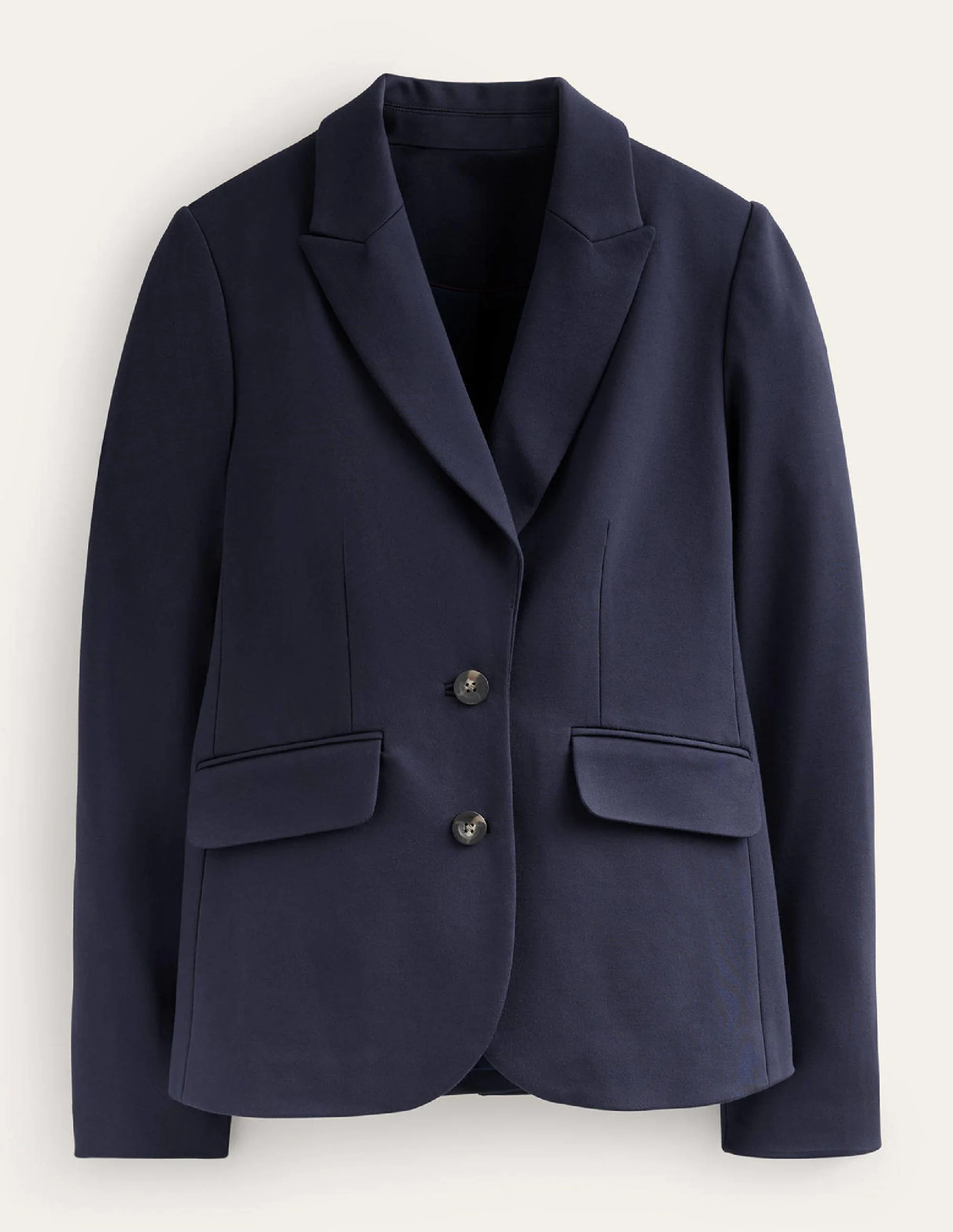 Marylebone Ponte Blazer-Navy - Image 8