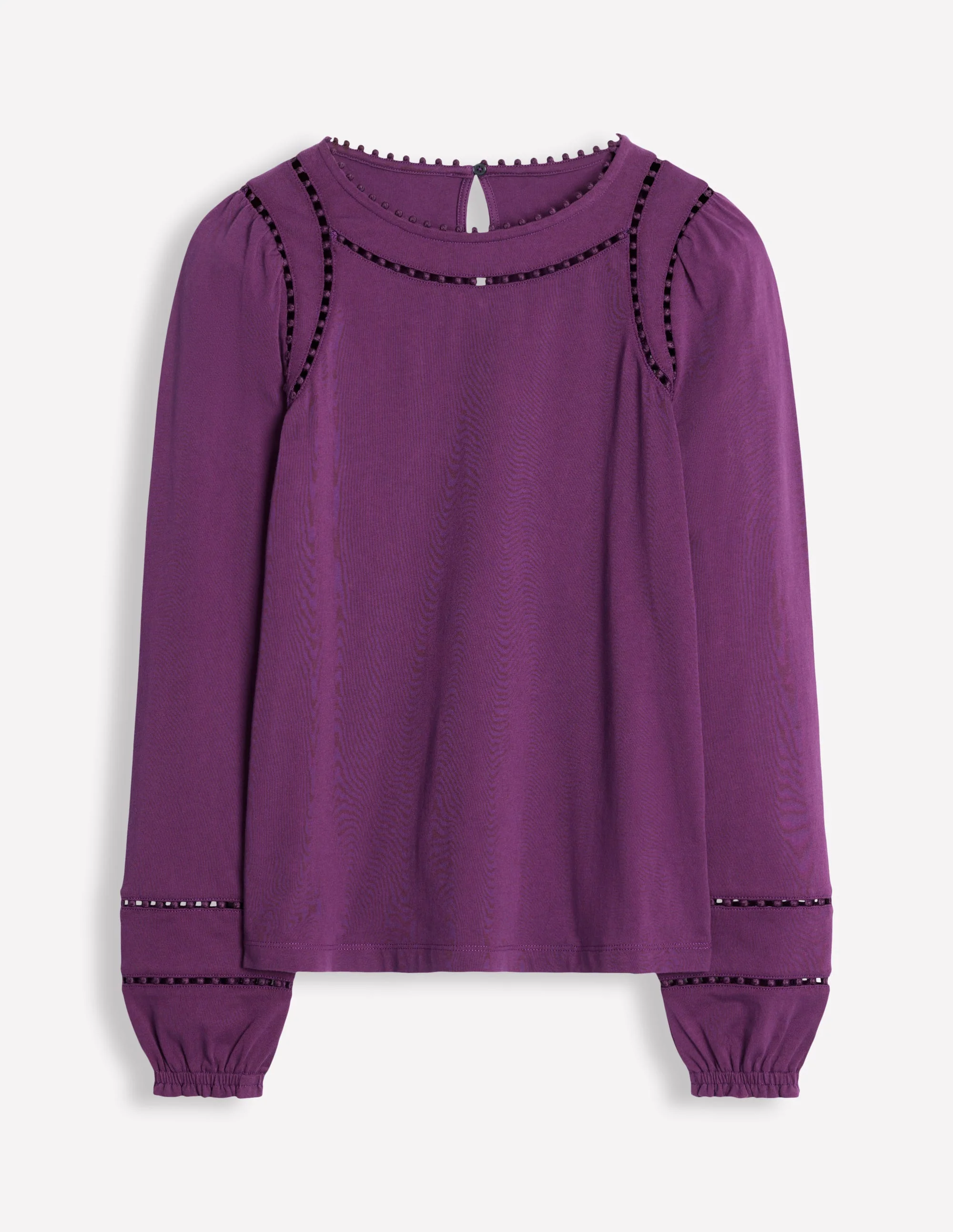 Mila Long Sleeve Top-Viola - Image 5