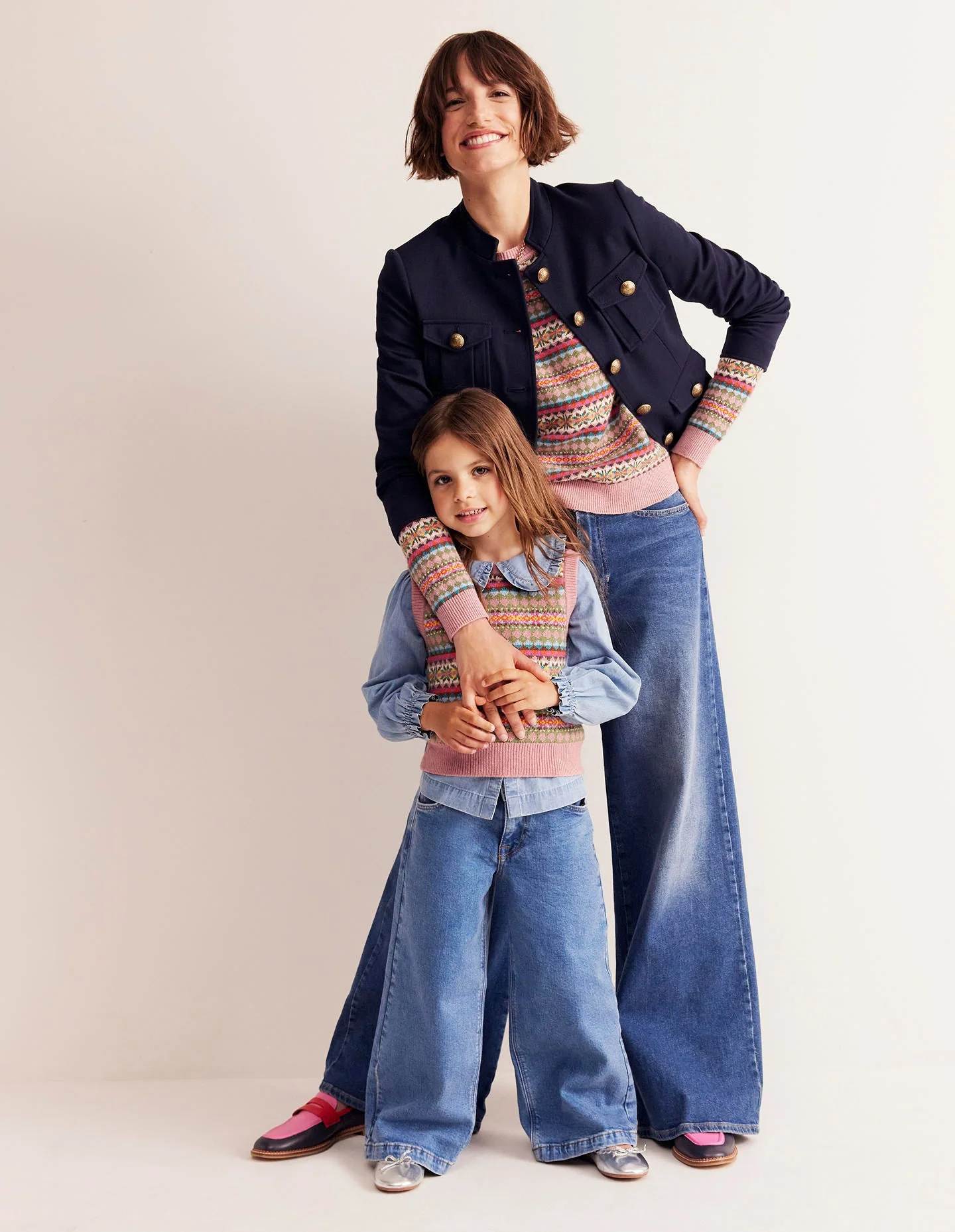 Military Ponte Jacket-Navy - Image 6