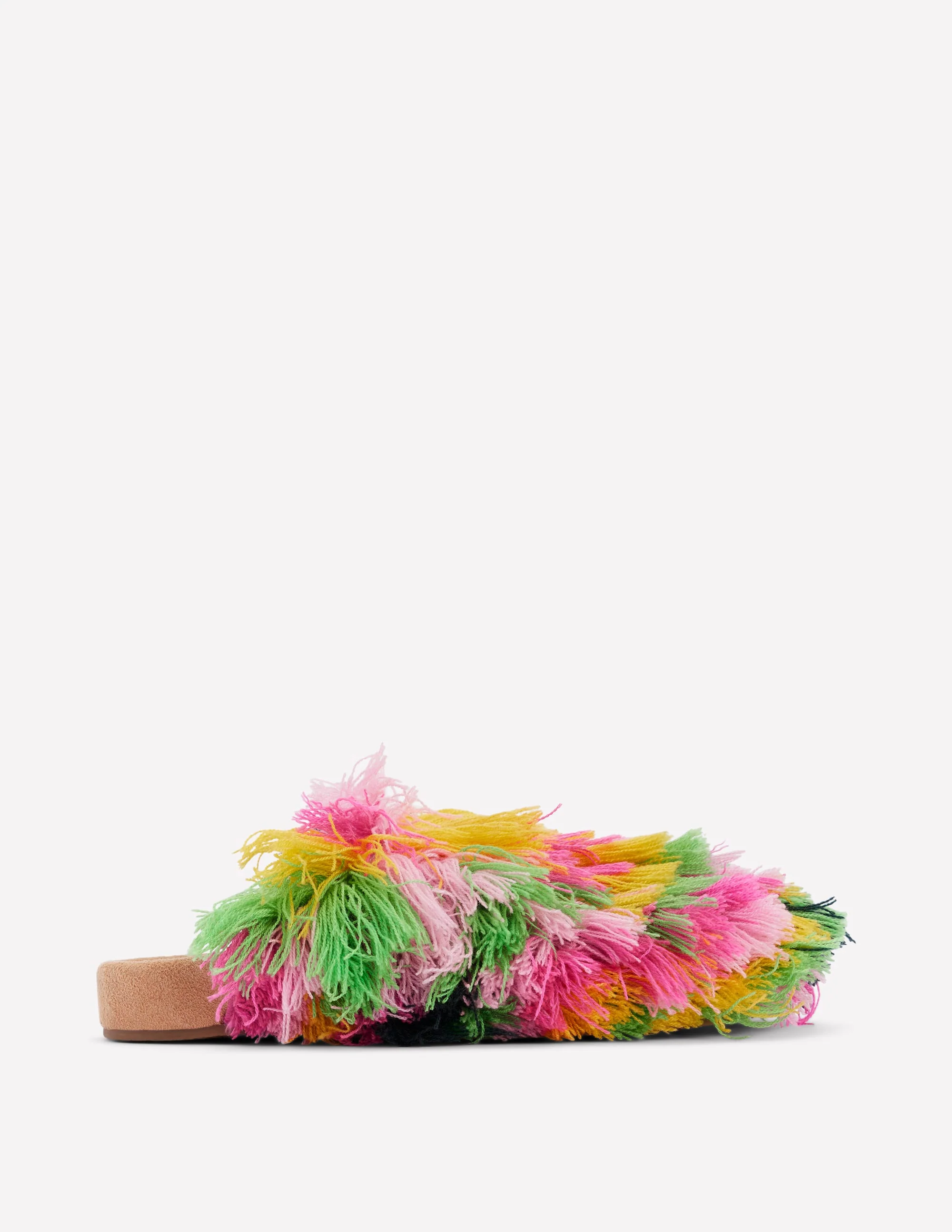 Multi Texture Mules-Multi