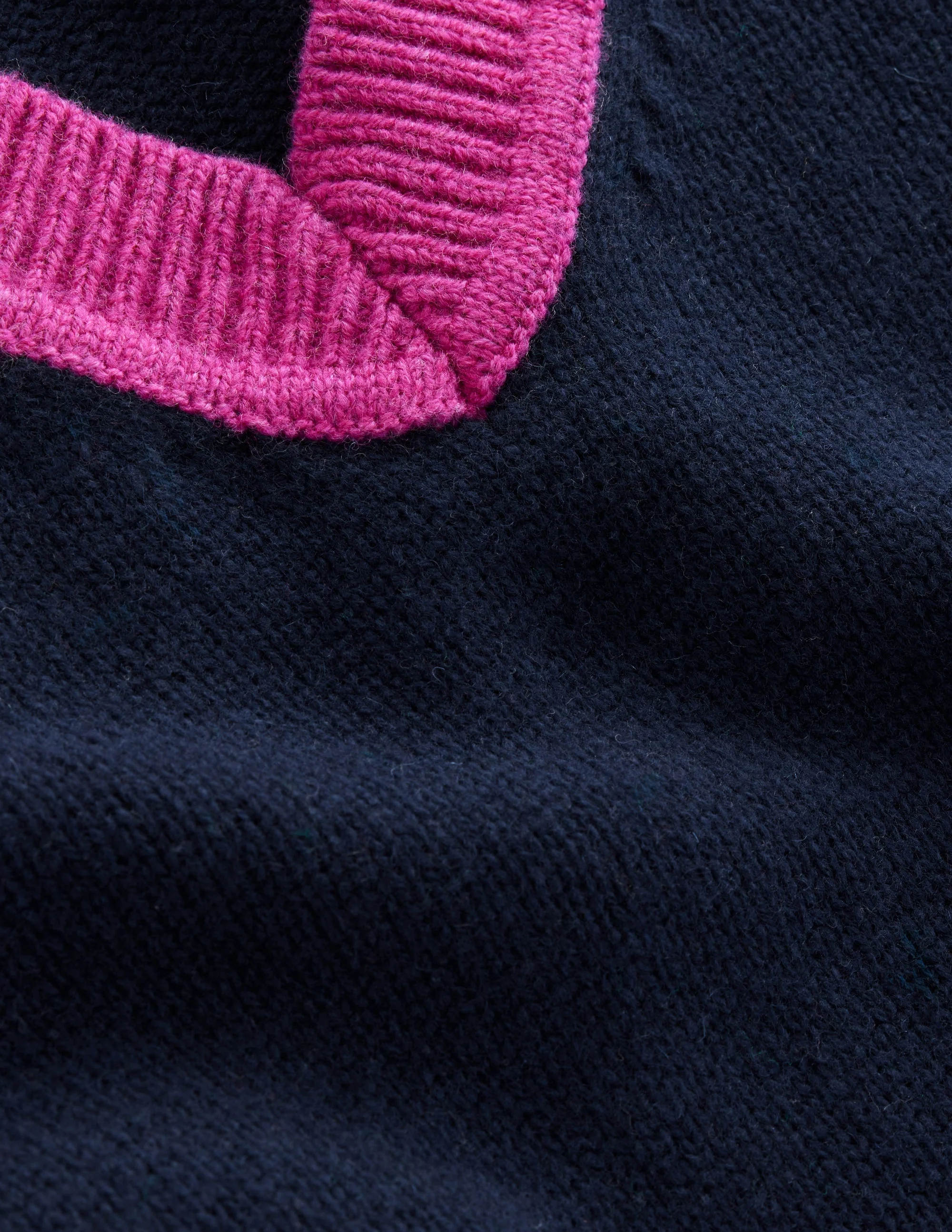 Olivia Merino Vest-Navy, Colour Block - Image 6