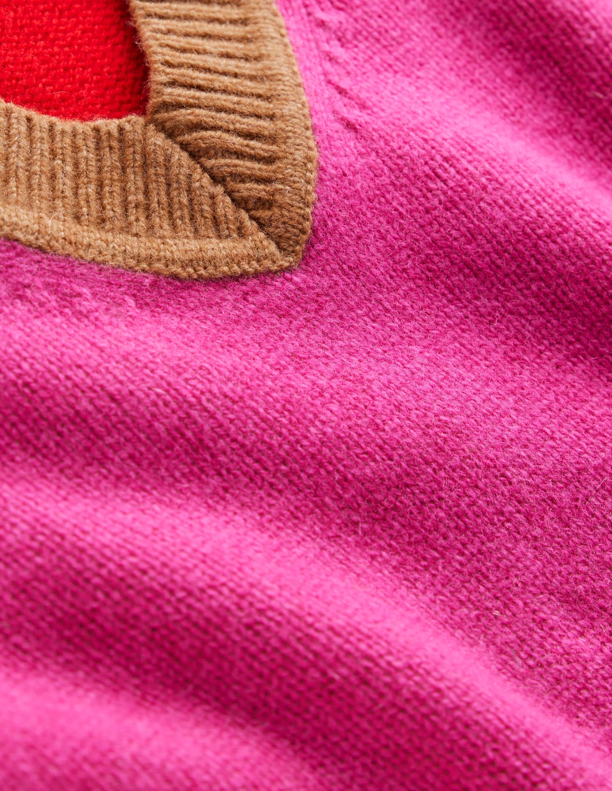 Olivia Merino Vest-Party Pink - Image 8