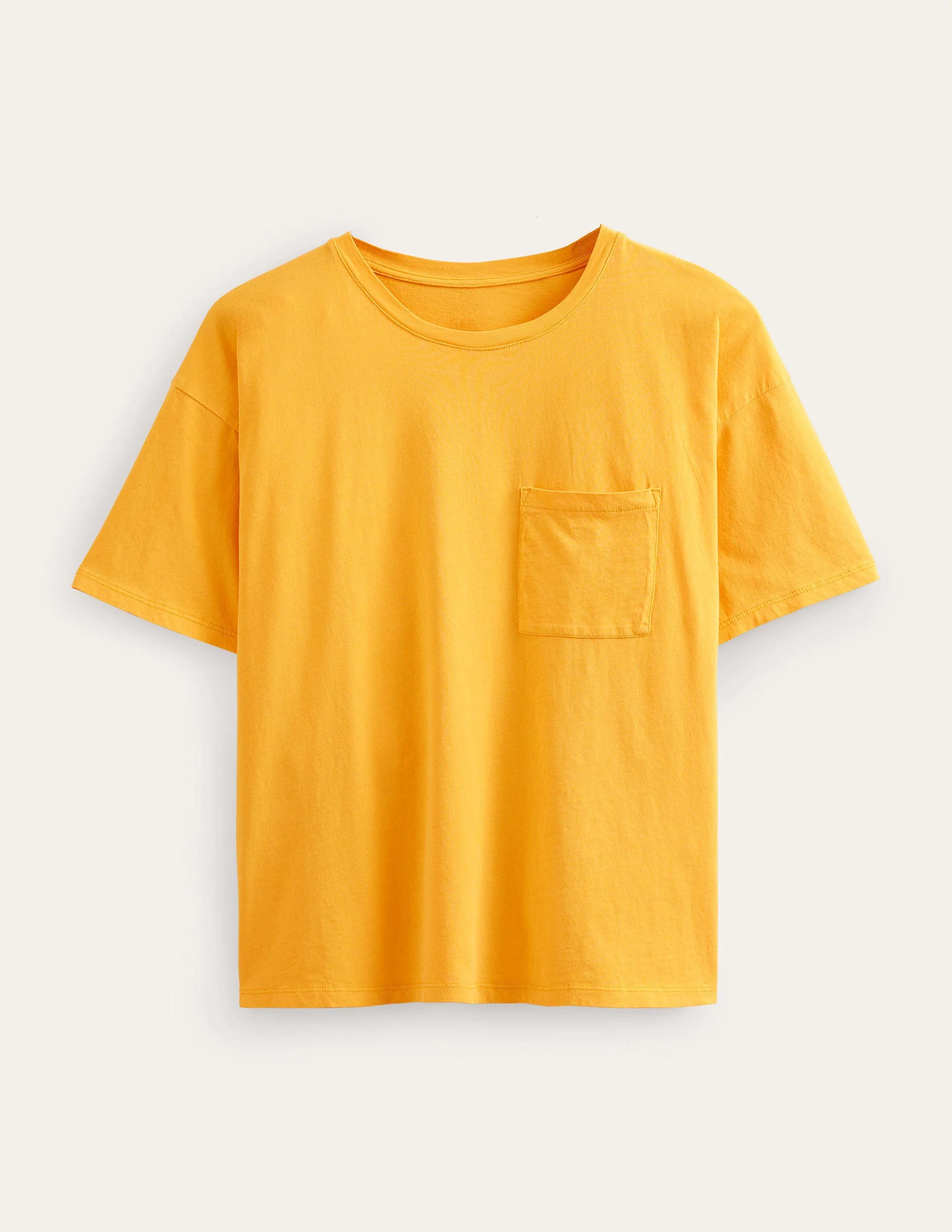 Oversized Washed T-Shirt-French Marigold - Image 6